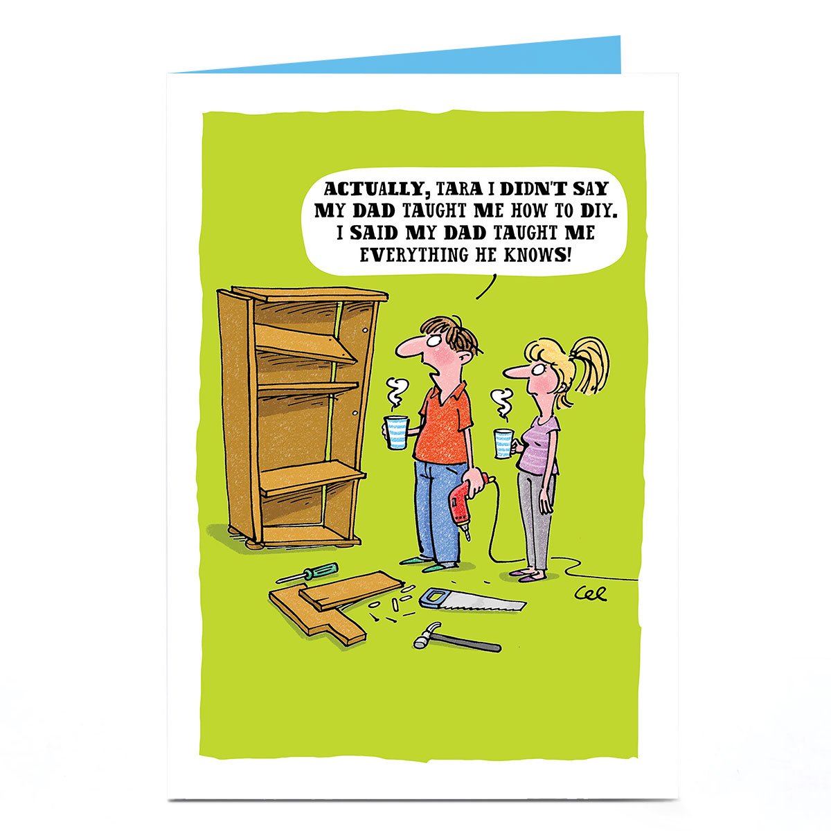 Personalised Card - DIY Cartoon