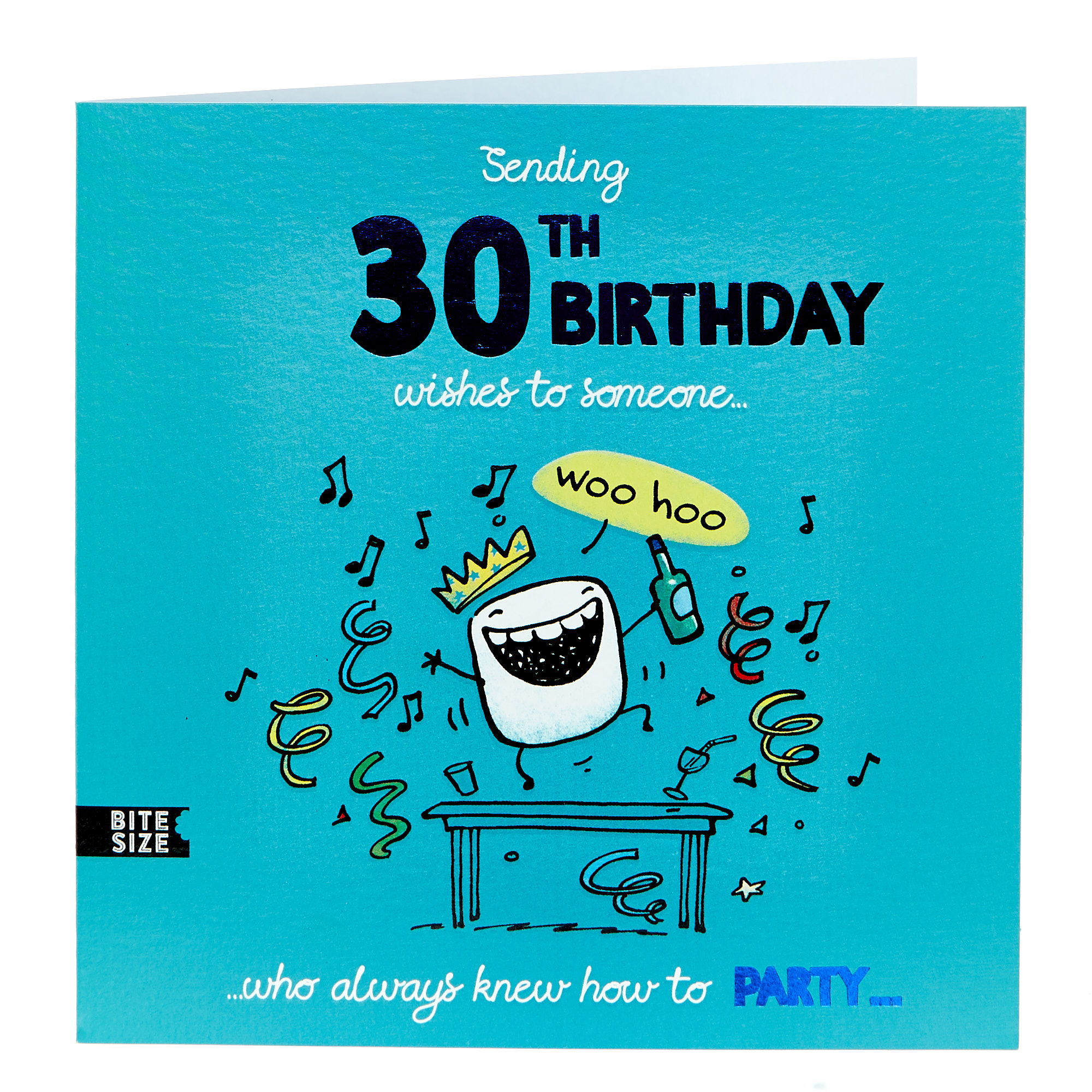 30th Birthday Card - Always Knew How Party