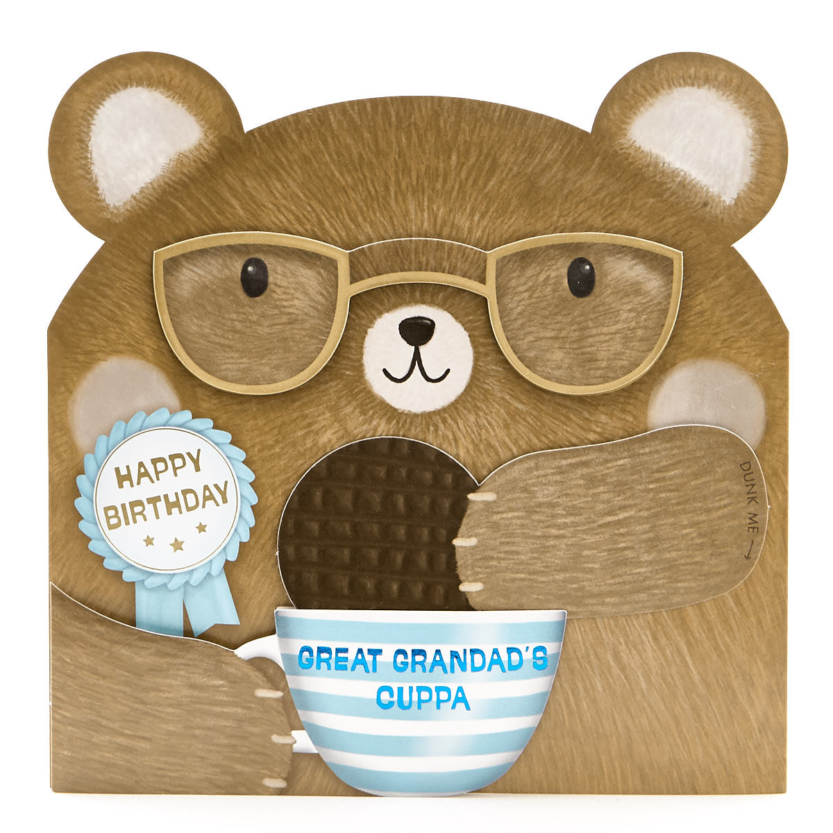 VIP Collection Birthday Card - Great Grandad Bear