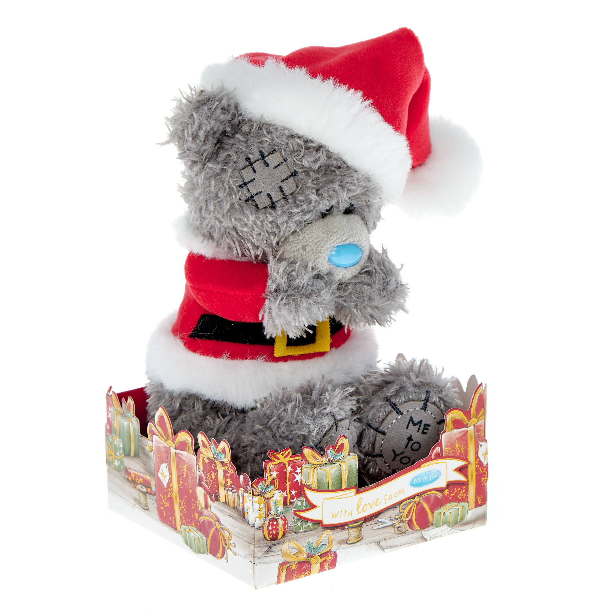 Small Me To You Tatty Teddy Santa Plush
