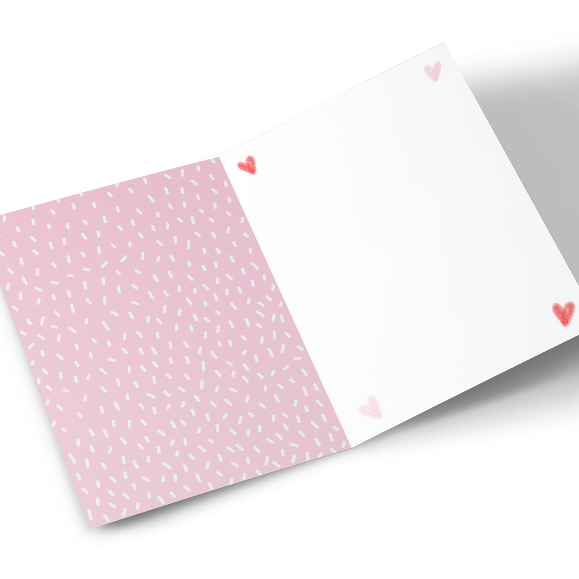 Personalised Lindsay Loves To Draw Card - I Get Butterflies