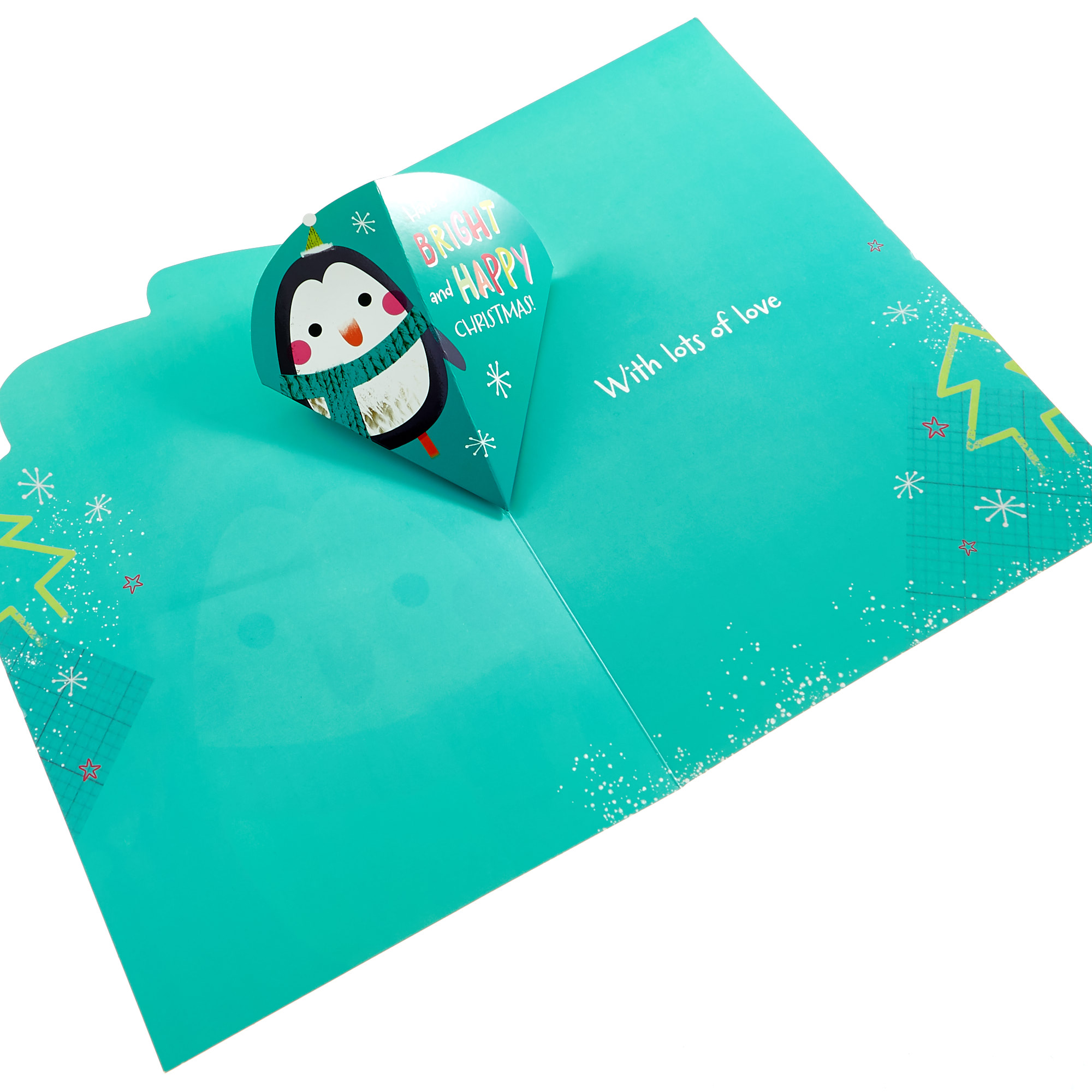 Giant Pop-Out Christmas Card - Lovely Granddaughter