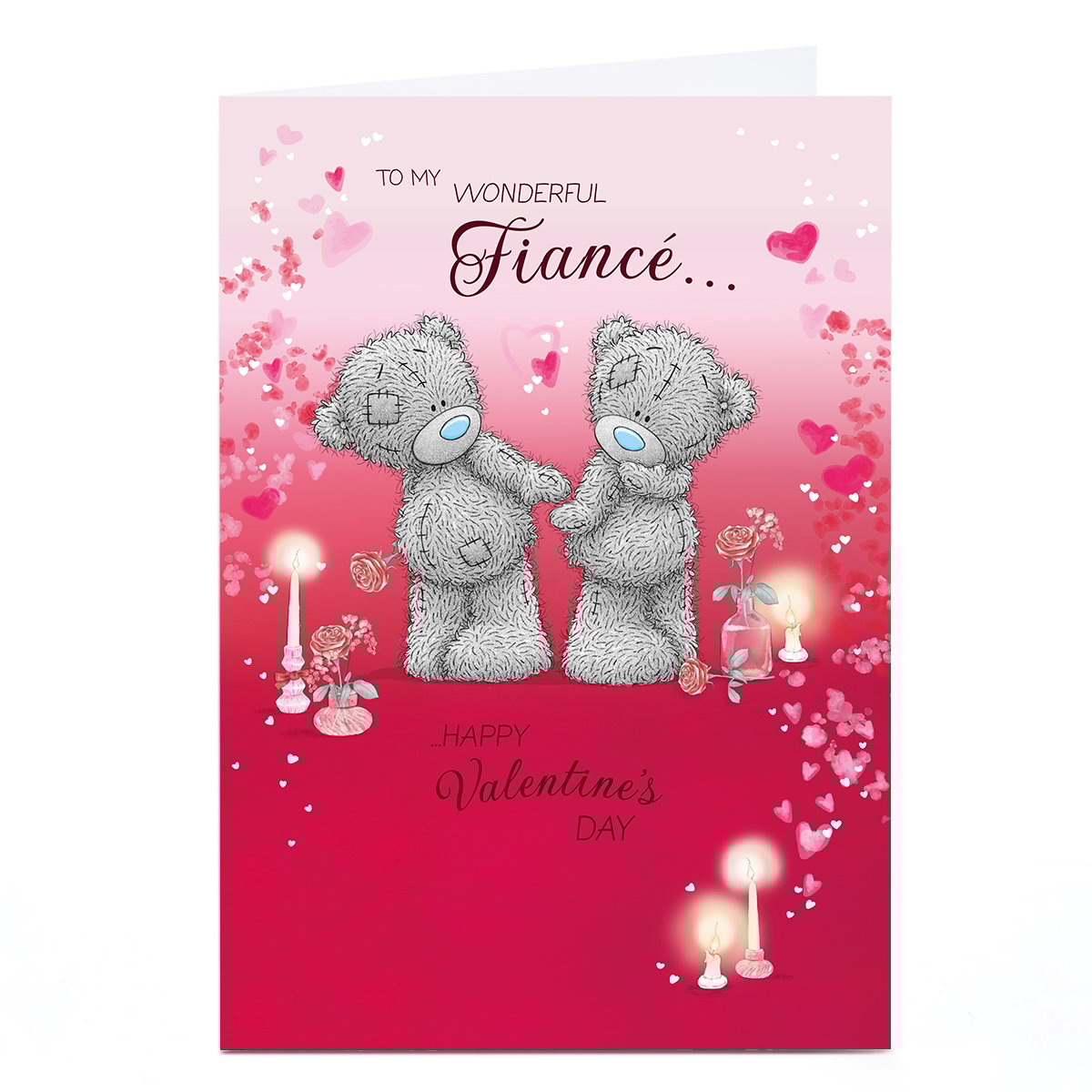 Tatty Teddy Valentine's Day Card - Wonderful Fiance