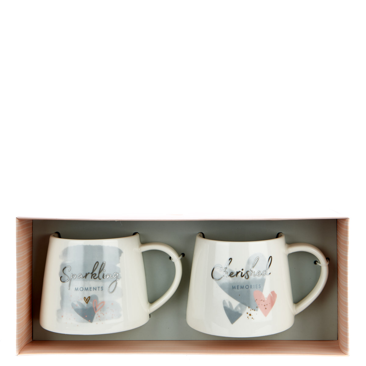 Perfect Together 25th Anniversary Twin Mug Gift Set
