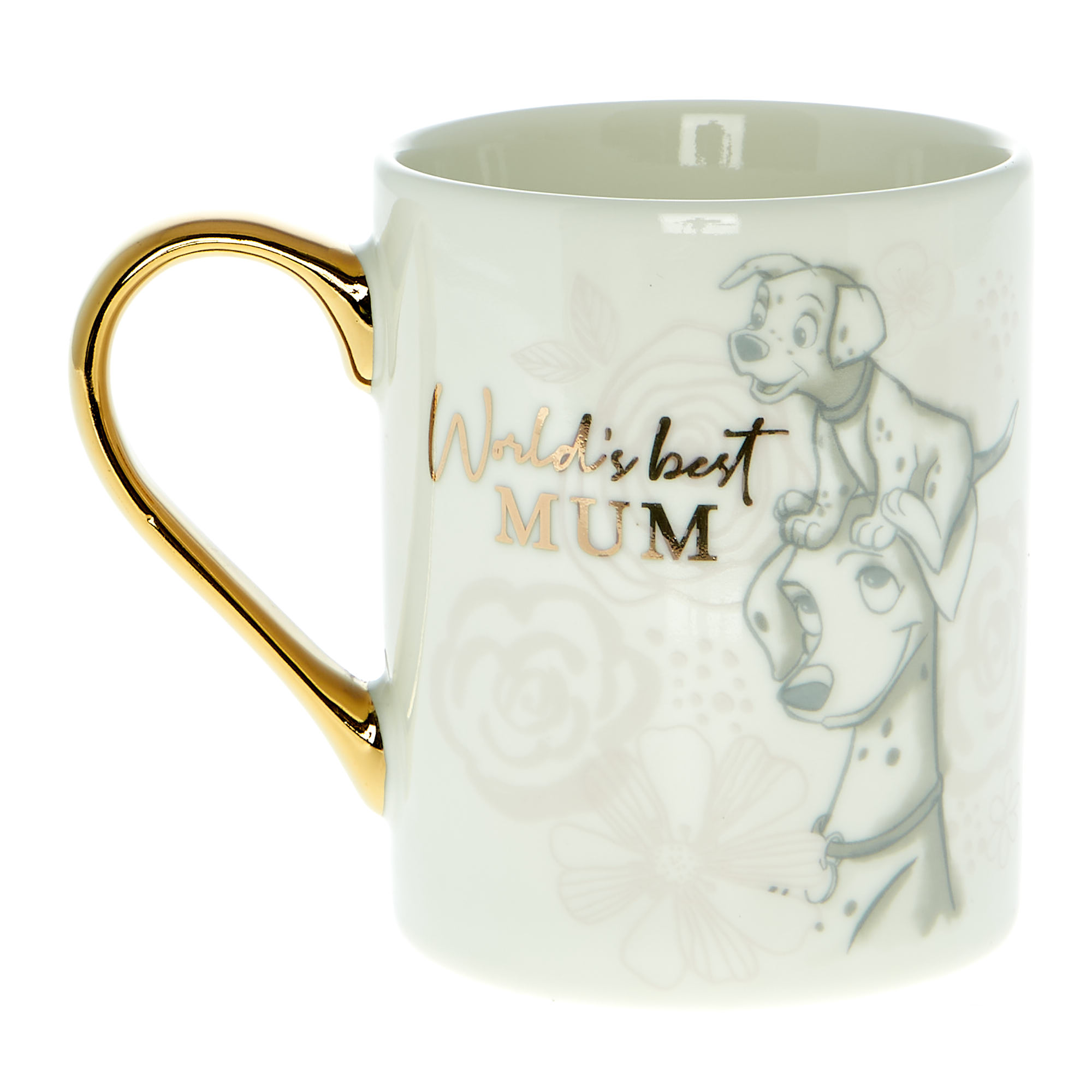 Disney 101 Dalmatians World's Best Mum Mug & Coaster Set