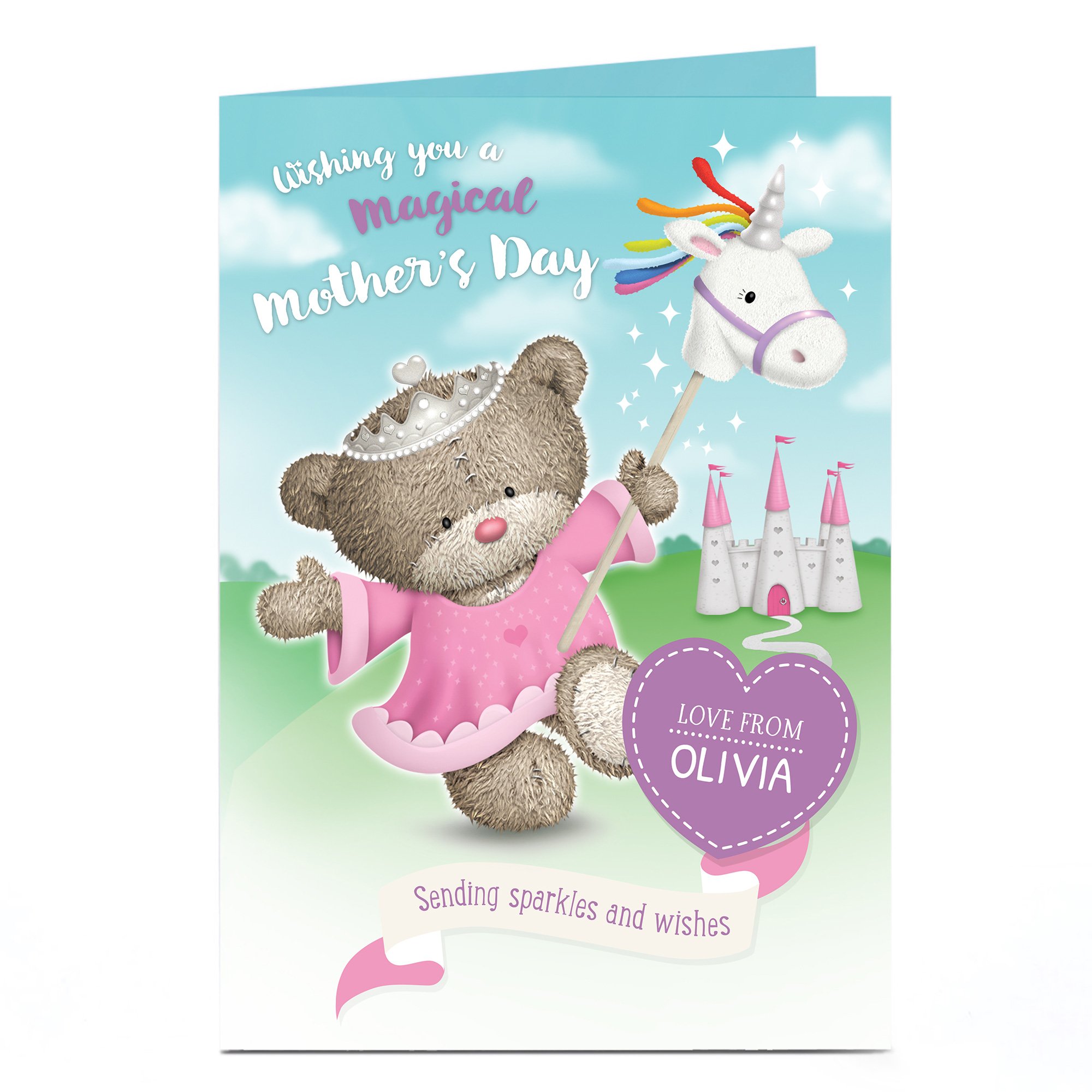 Personalised Hugs Mother's Day Card - Magical Mother's Day