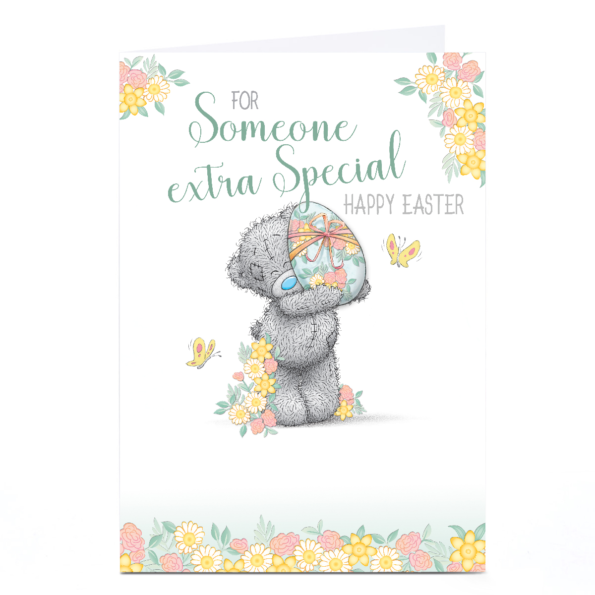 Personalised Tatty Teddy Easter Card - Someone Extra Special