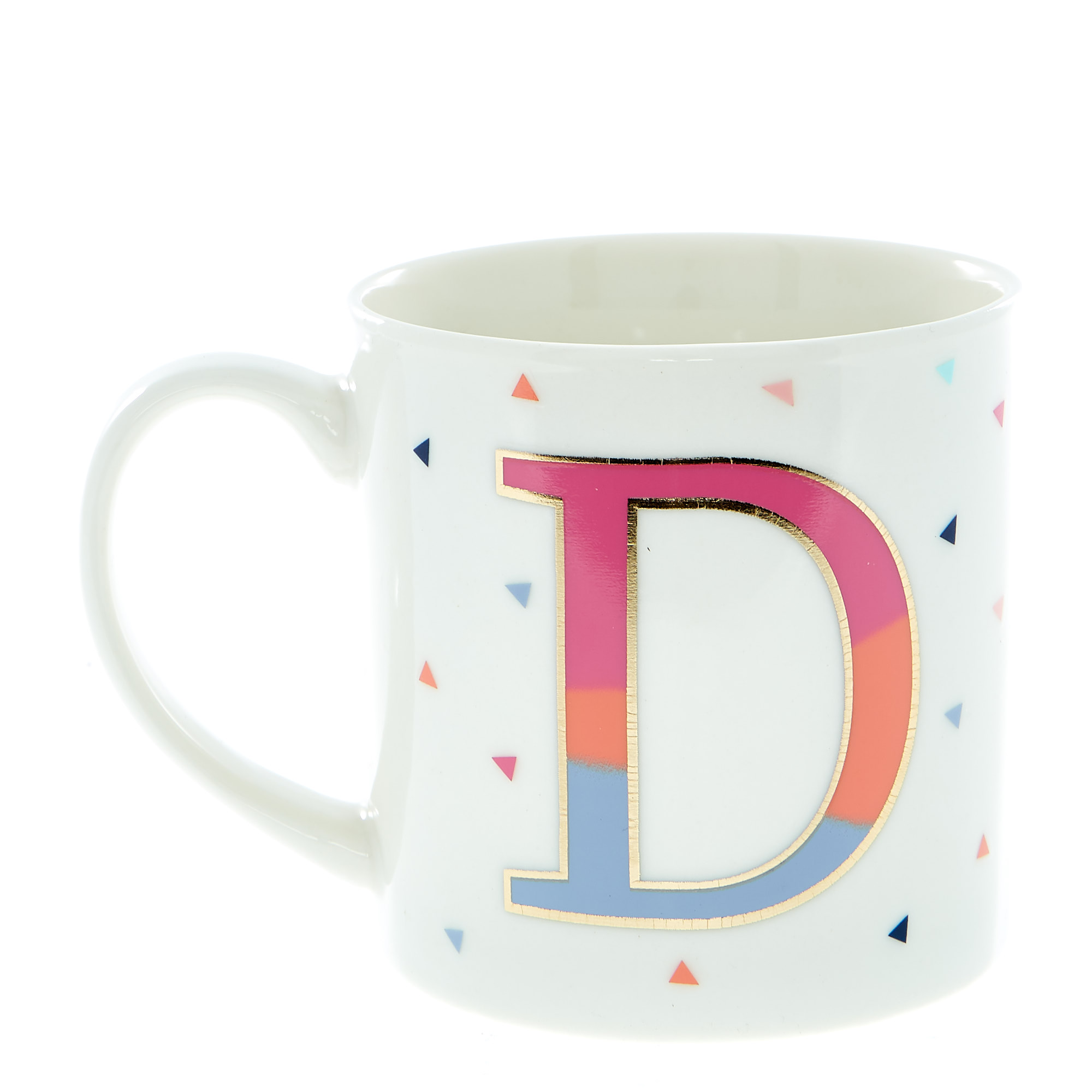 Letter D Alphabet Mug 