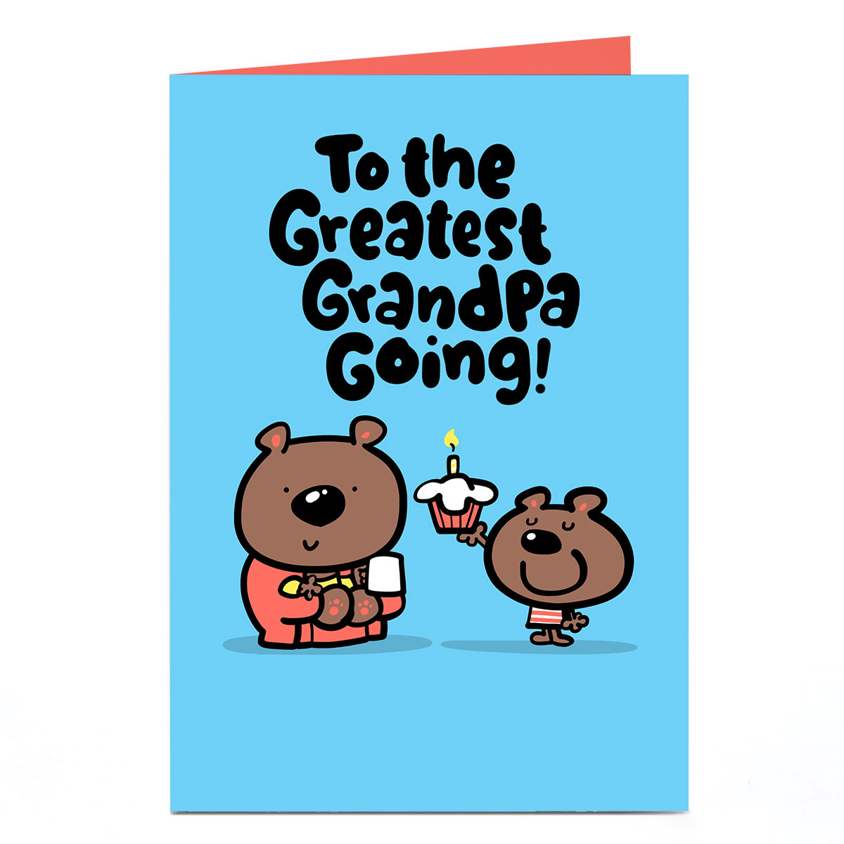 Personalised Fruitloops Father's Day Card - Greatest Grandpa Going