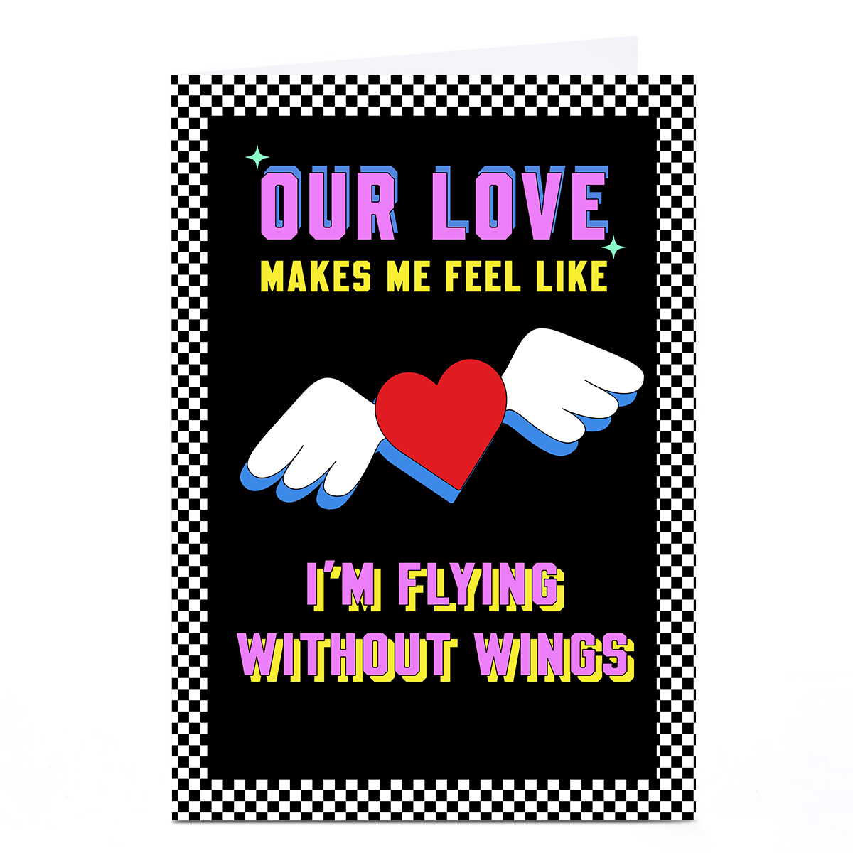 Valentine's Day Card - Flying Without Wings