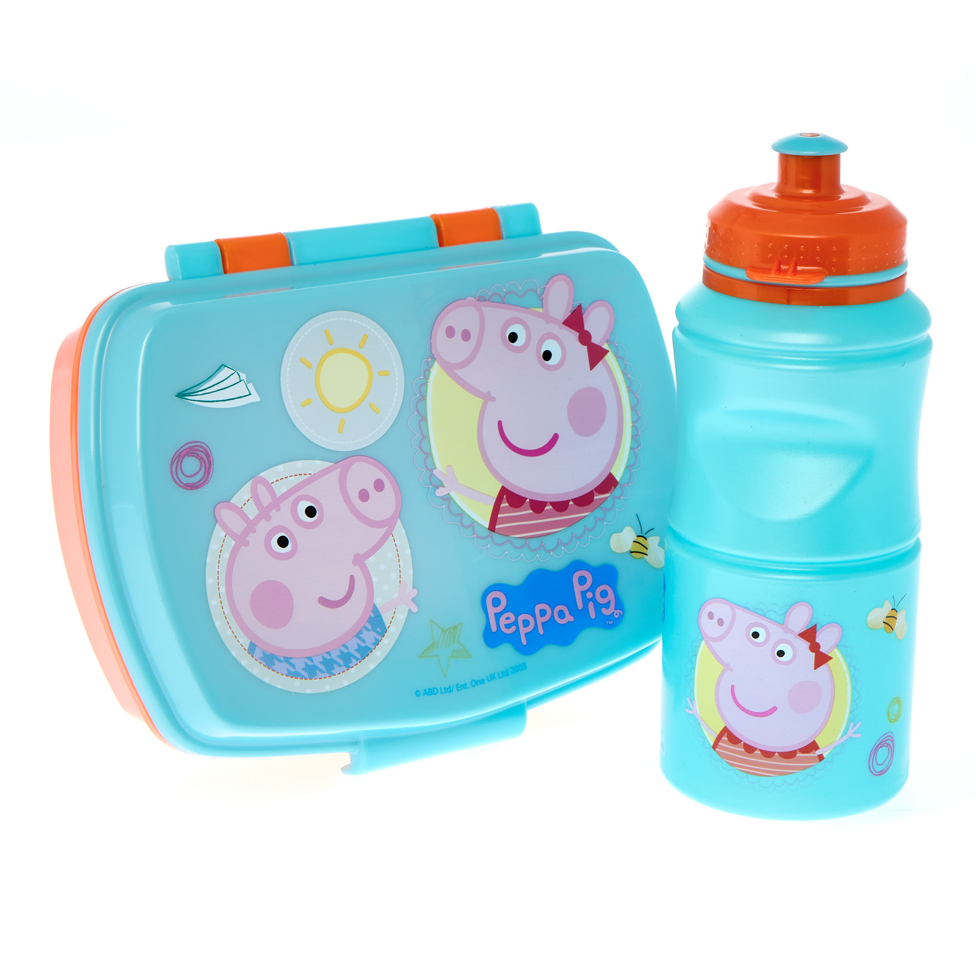Peppa Pig Lunch Box & Drinks Bottle Set