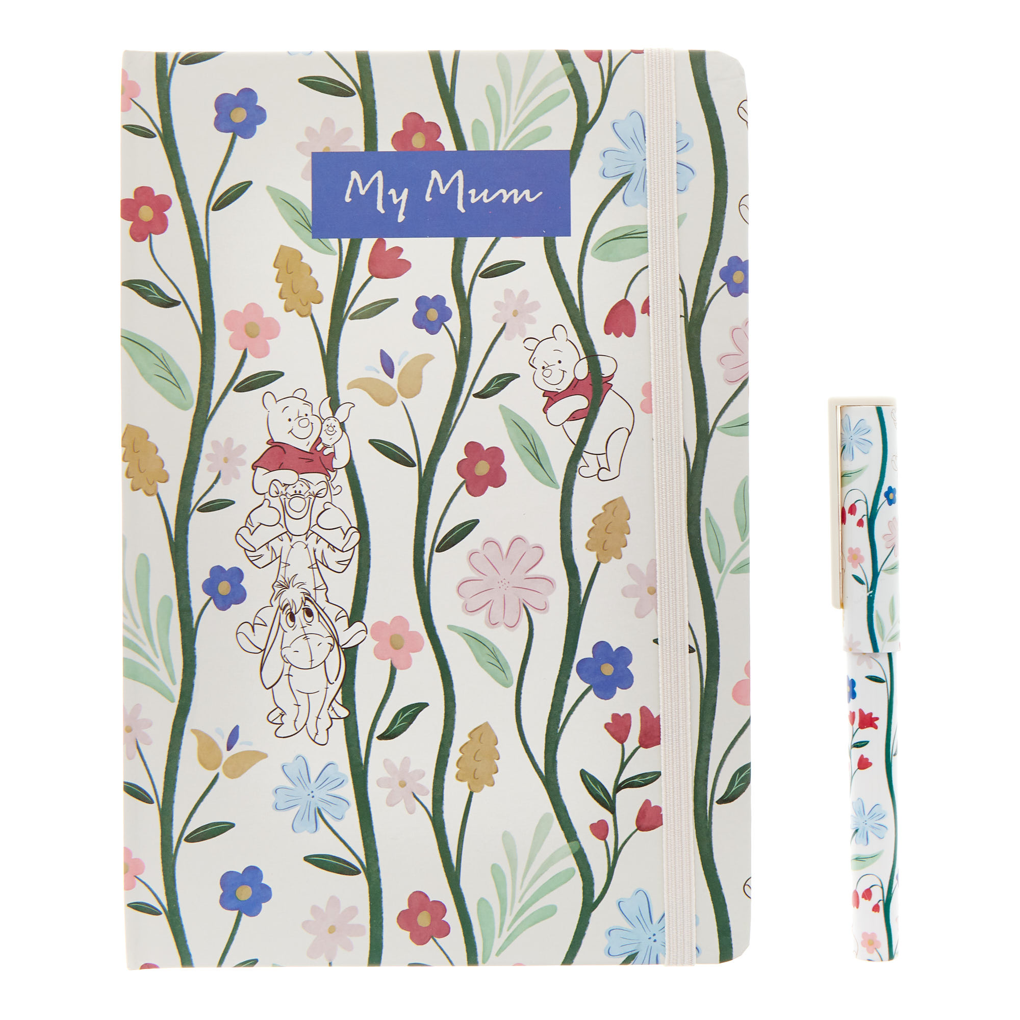 Winnie the Pooh My Mum Notebook & Pen Set