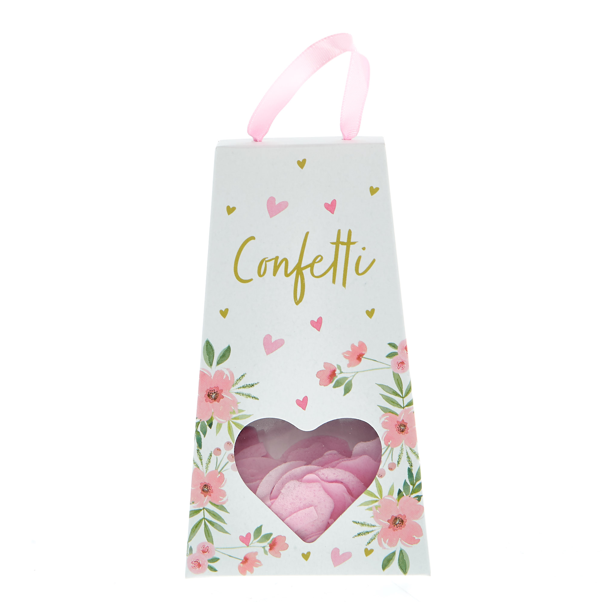 Two Hearts Flower Confetti