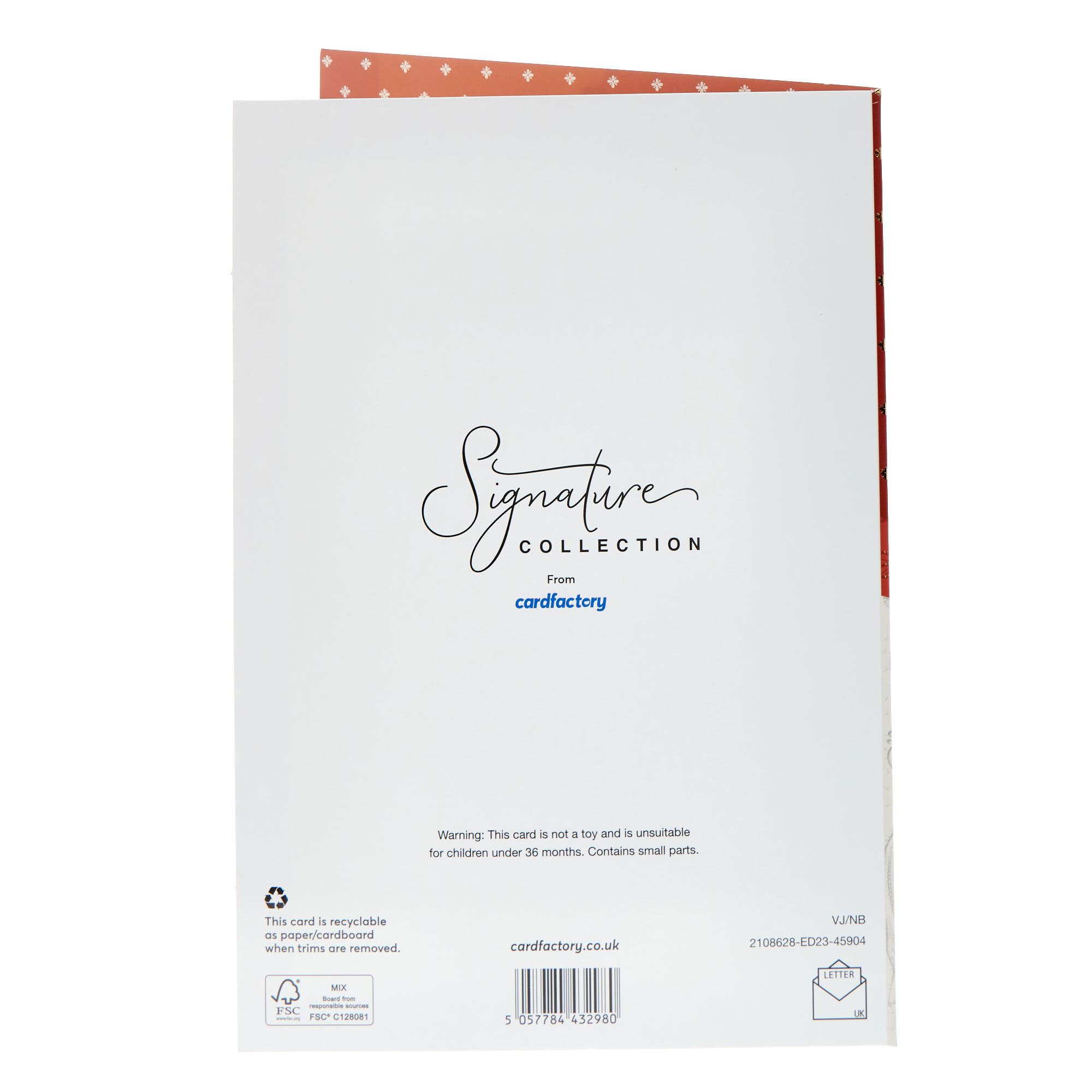 Traditional Asian Dress Wedding Card 