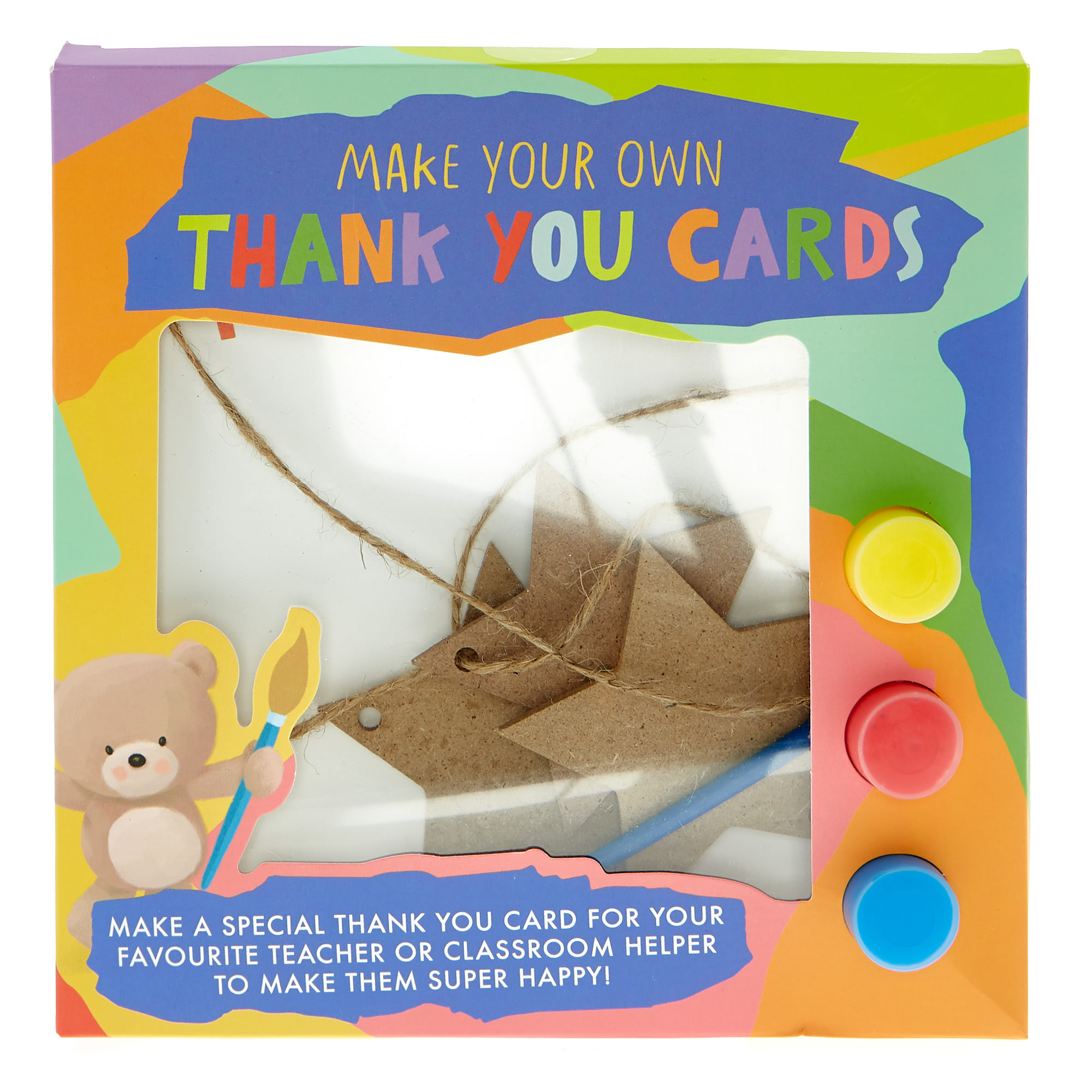 Make Your Own Thank You Cards - Set of 3