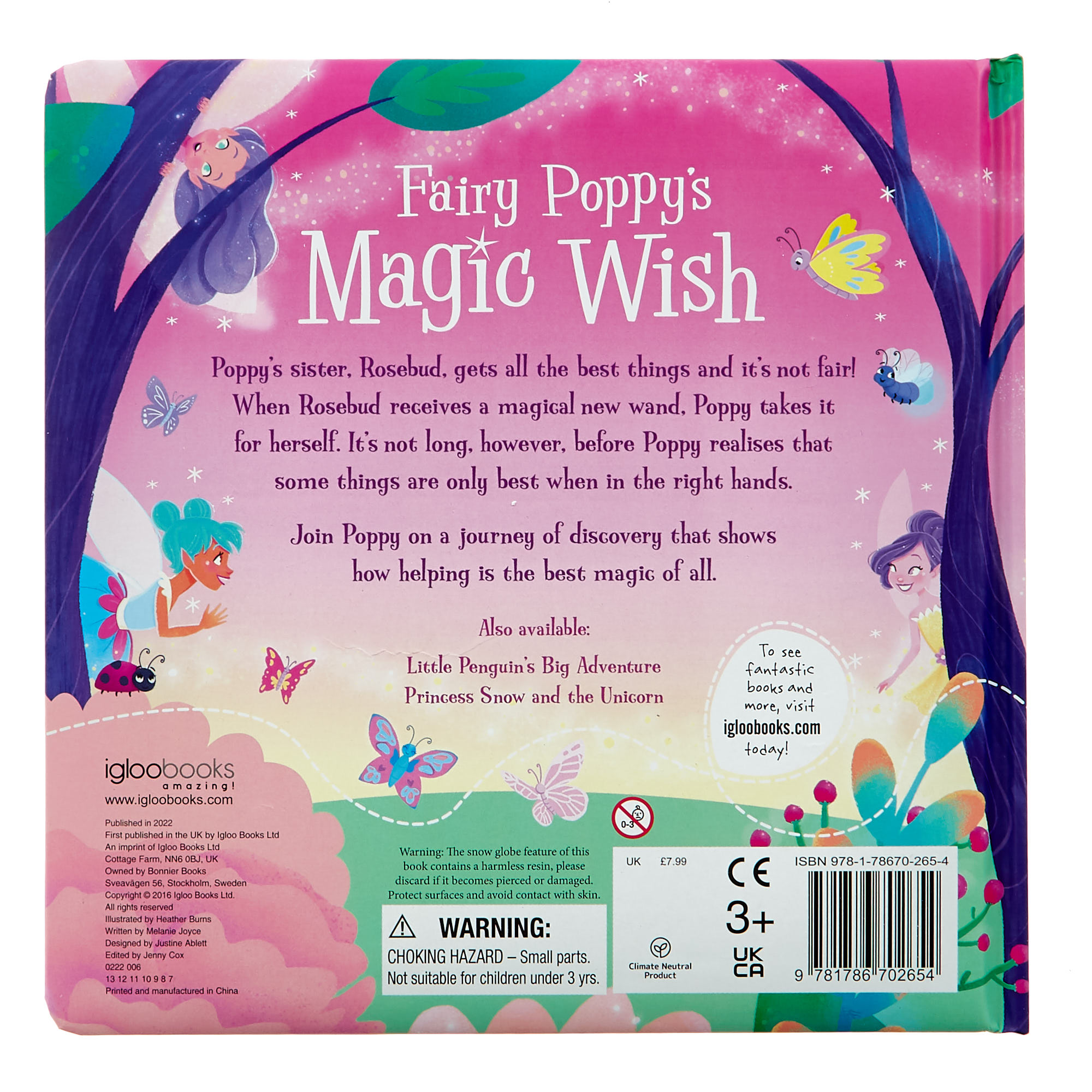 Fairy Poppy's Magic Wish Story Book