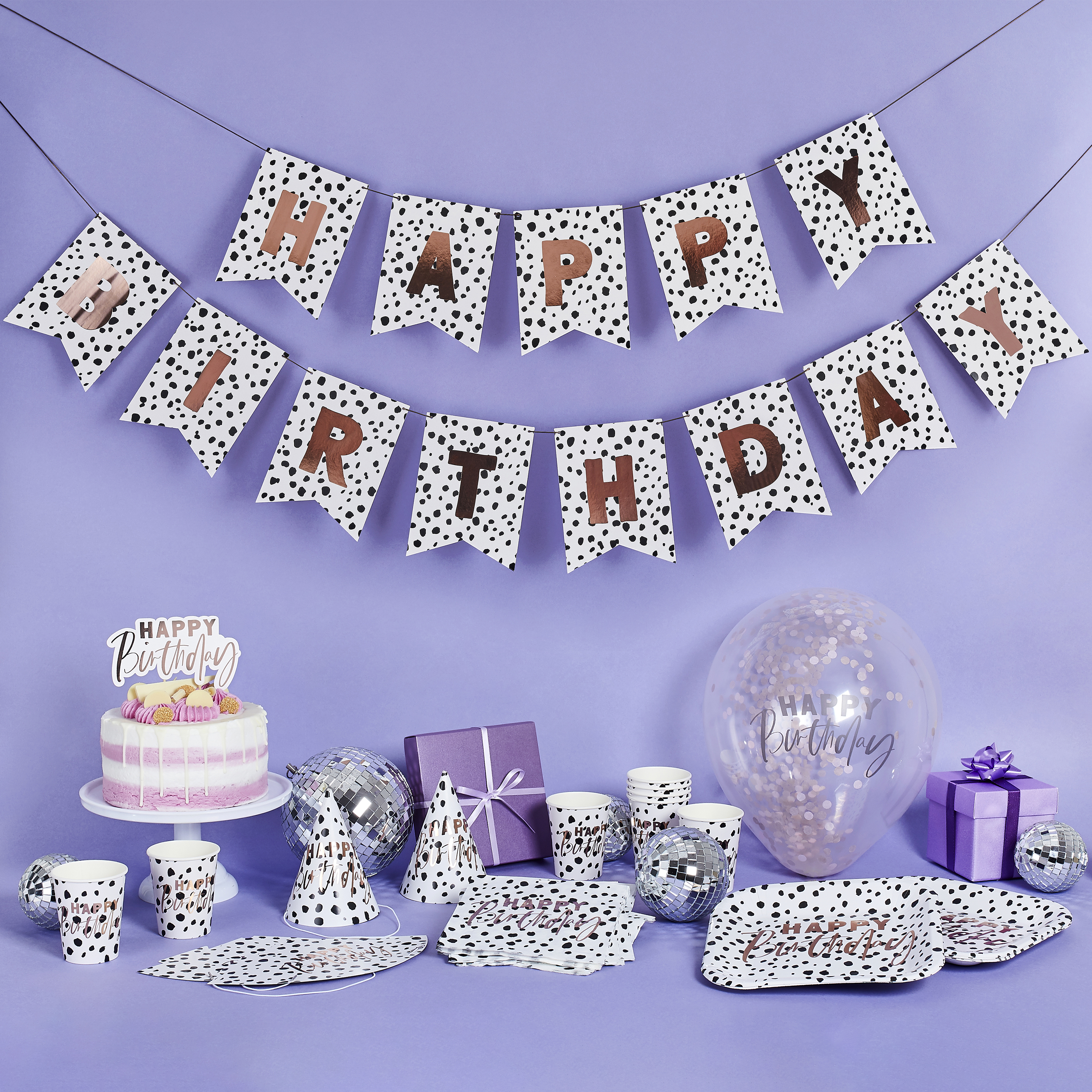 Dalmatian Spots Party Range