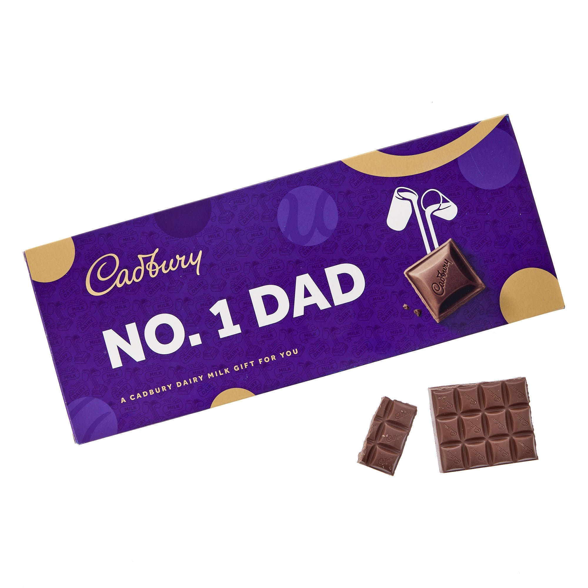 Cadbury Dairy Milk No.1 Dad Bar 850g