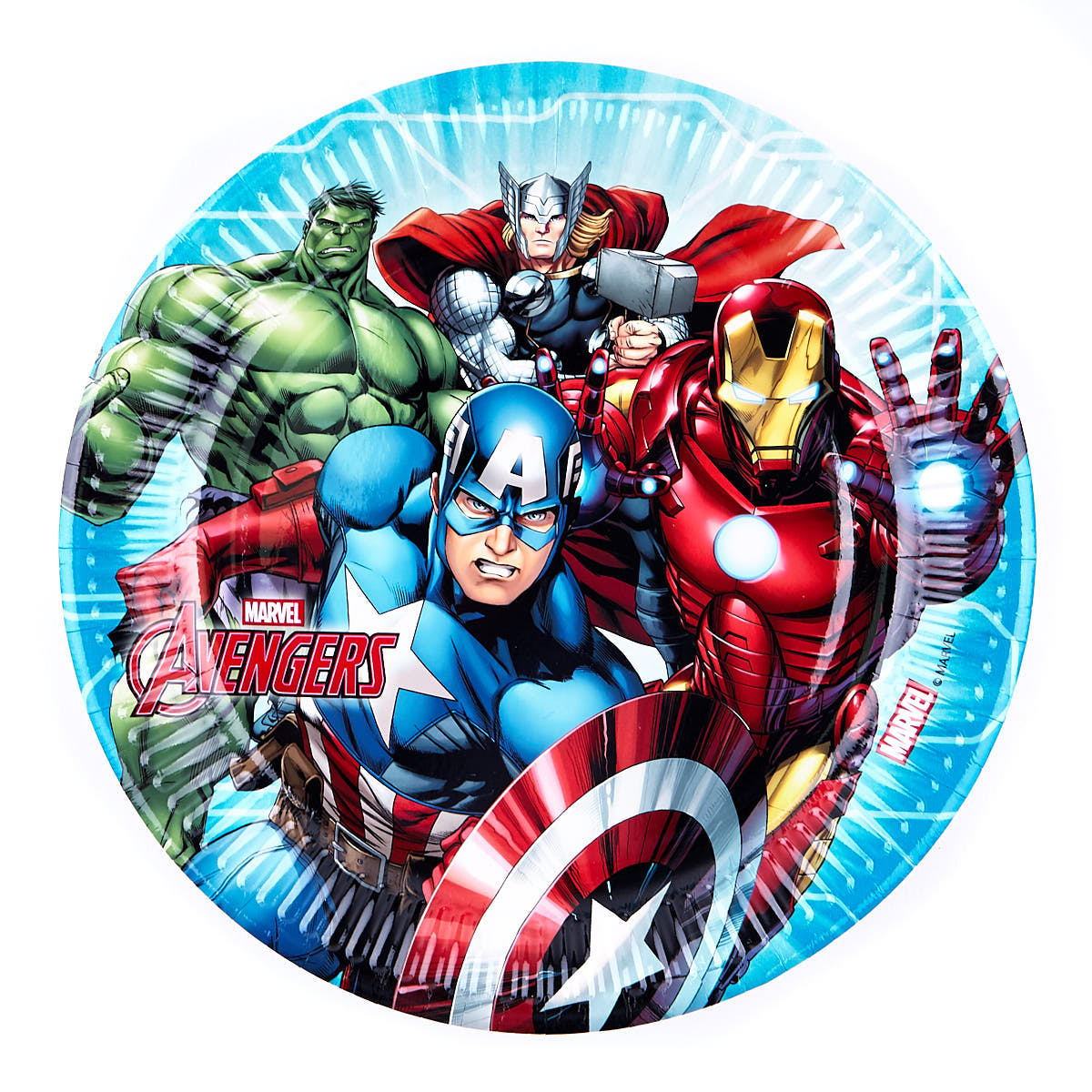 Marvel Avengers Party Tableware Bundle - 8 Guests