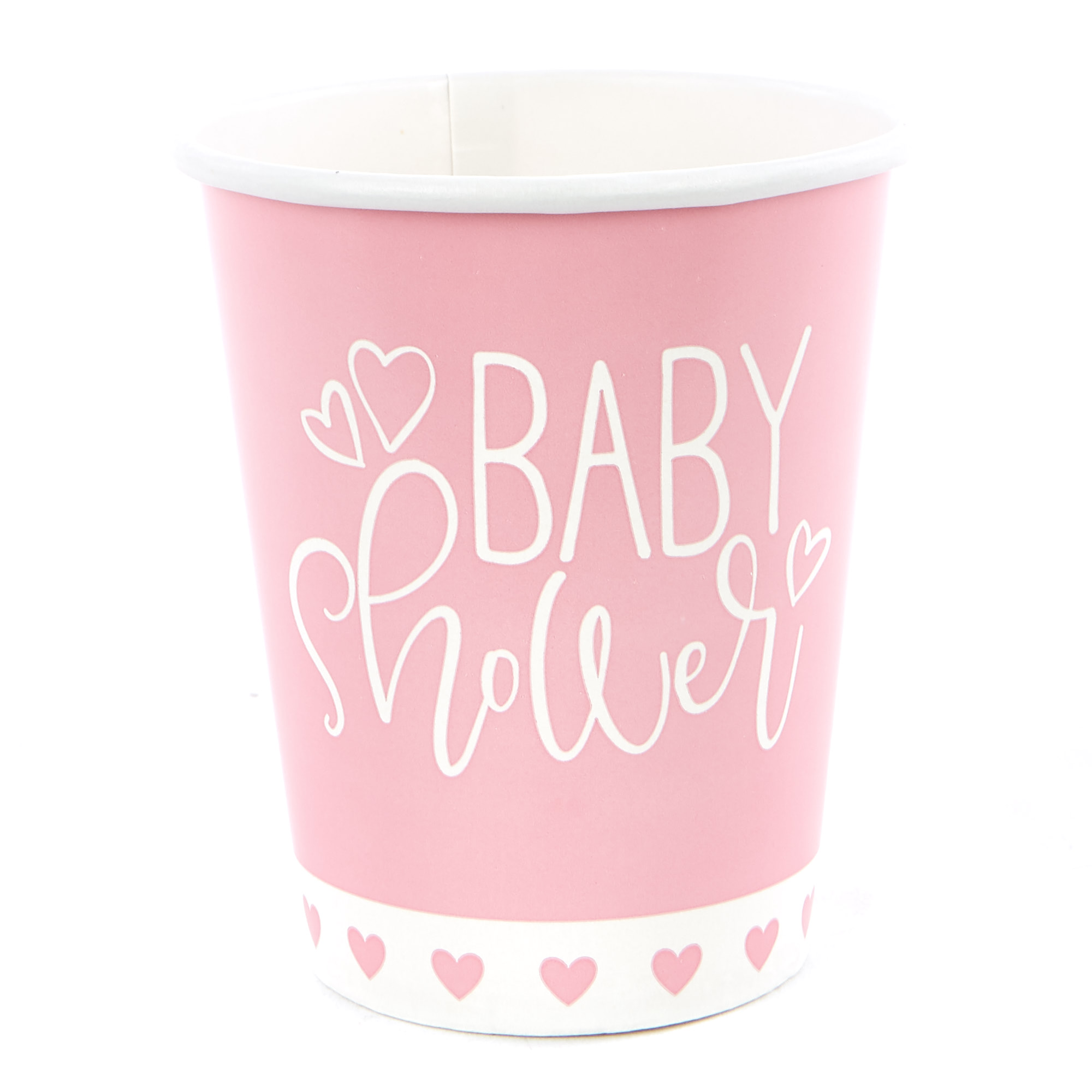 Pink Baby Shower Party Tableware & Decorations Bundle - 16 Guests