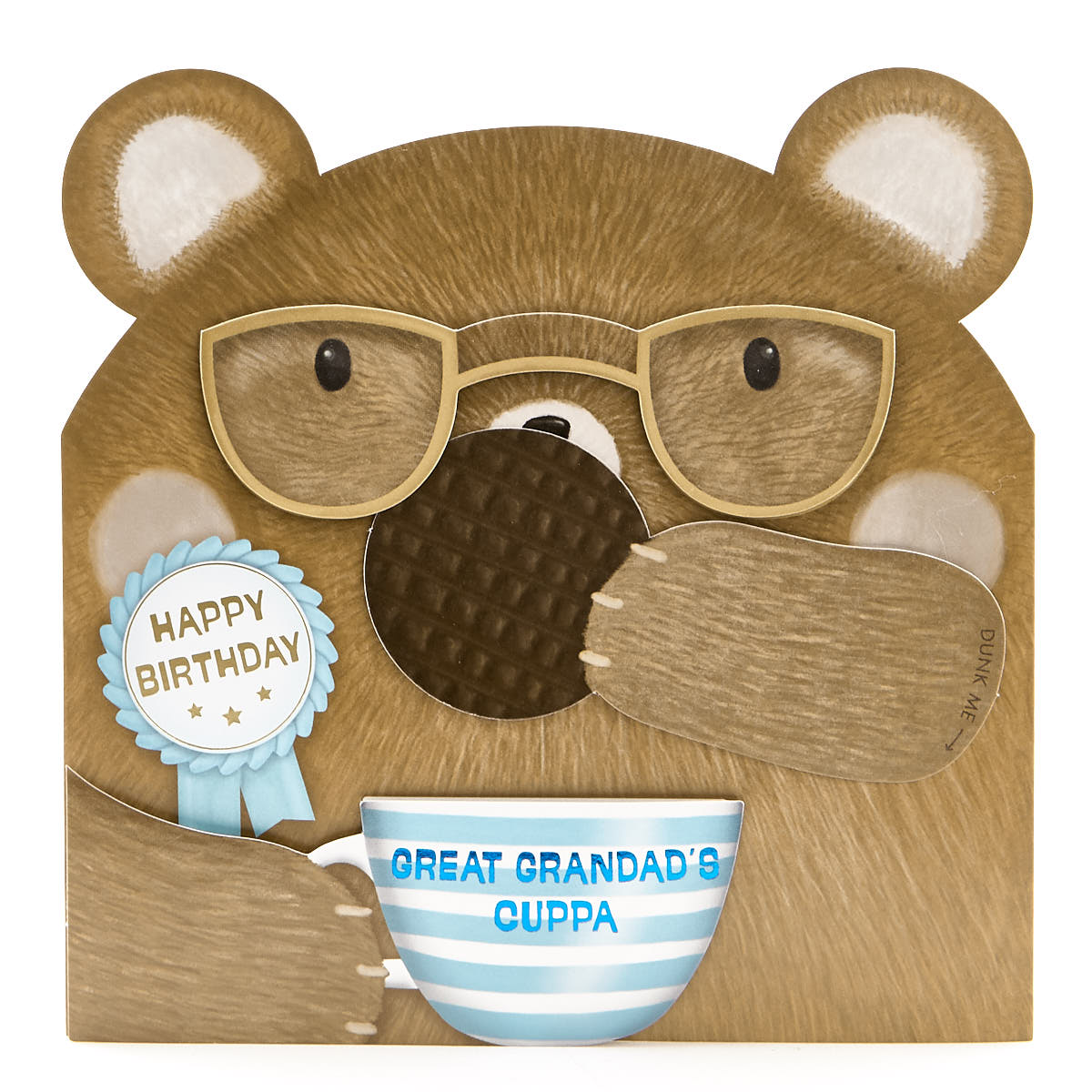 VIP Collection Birthday Card - Great Grandad Bear