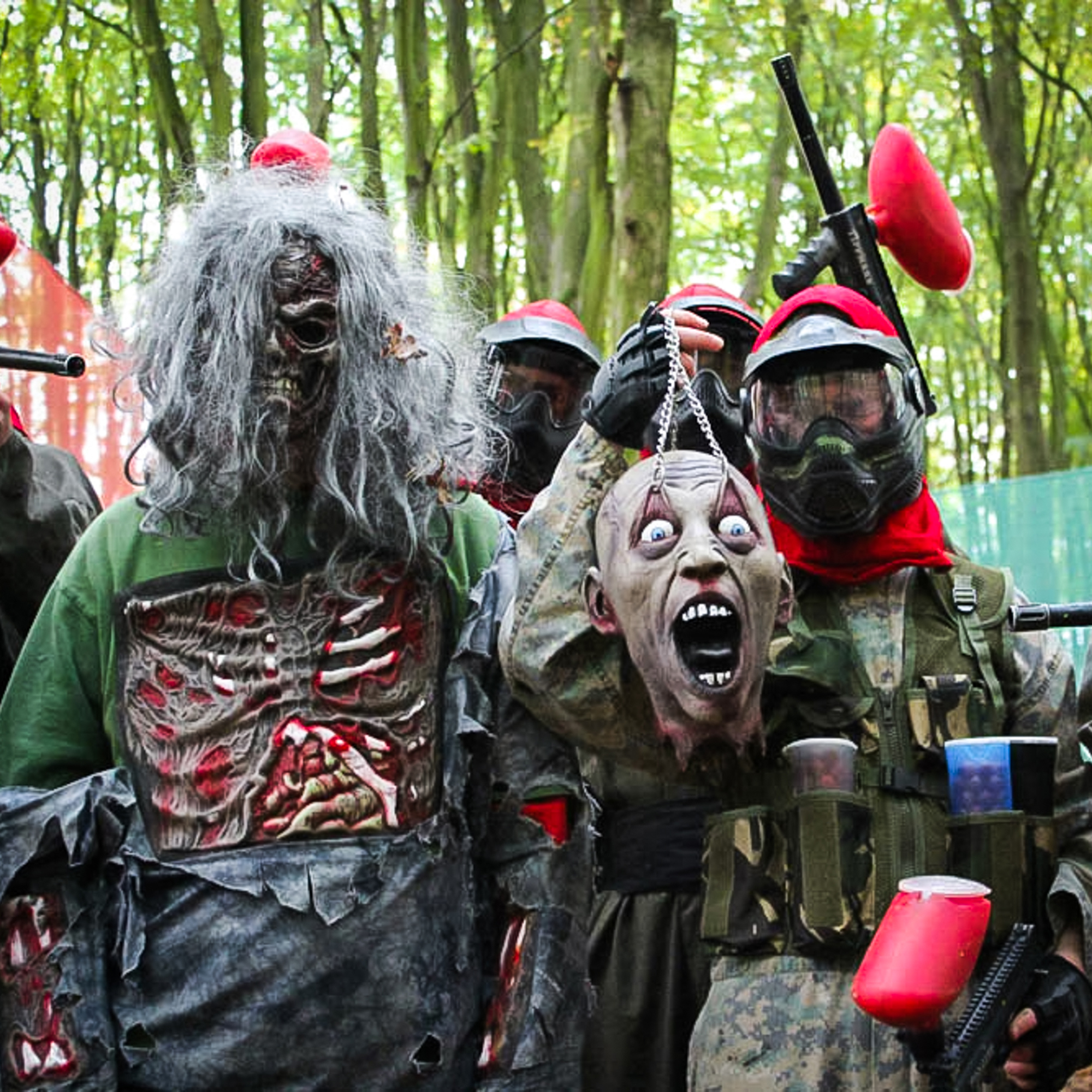 Zombie Paintball for Two Gift Experience