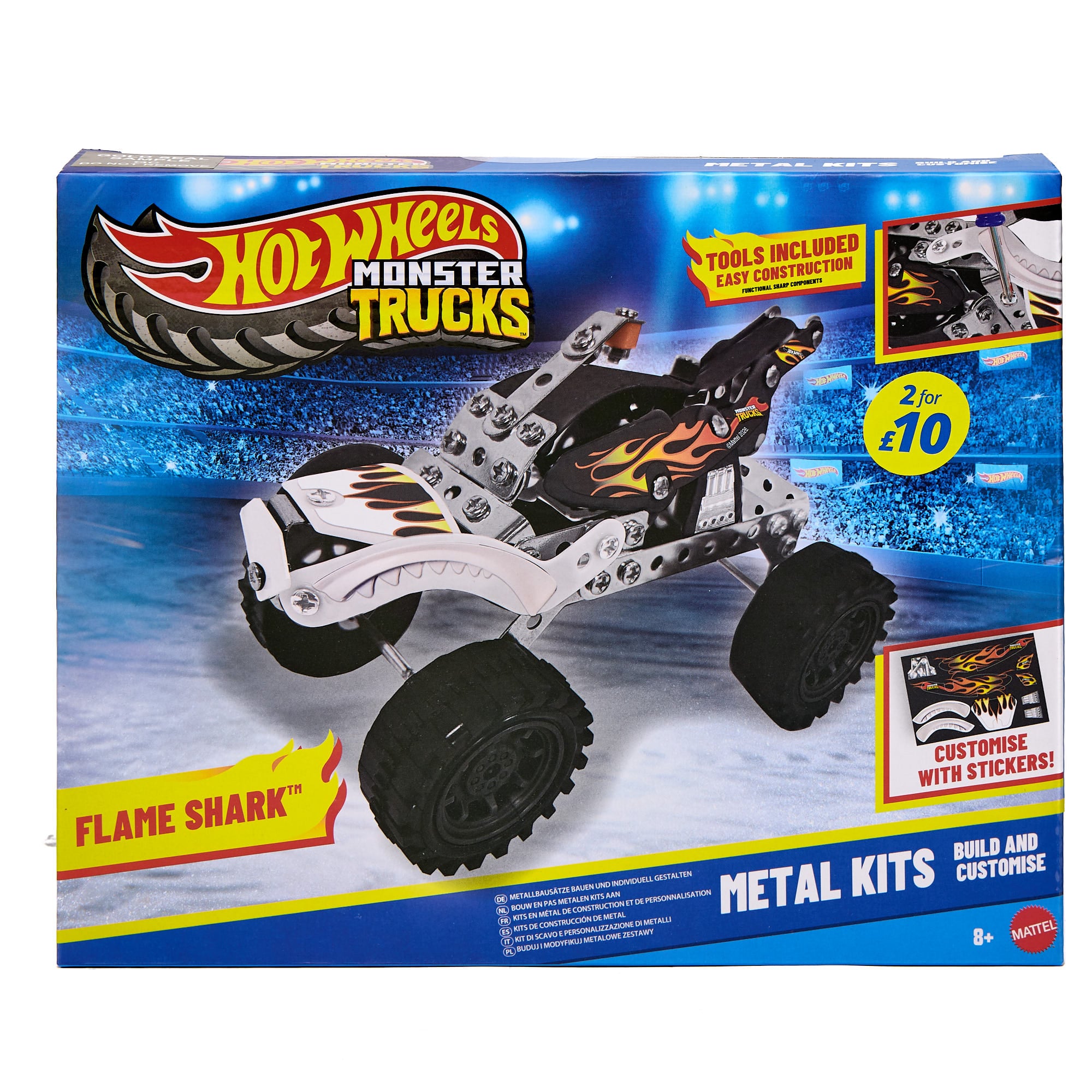 Hot Wheels Monster Truck Metal Kit (Lucky Dip)