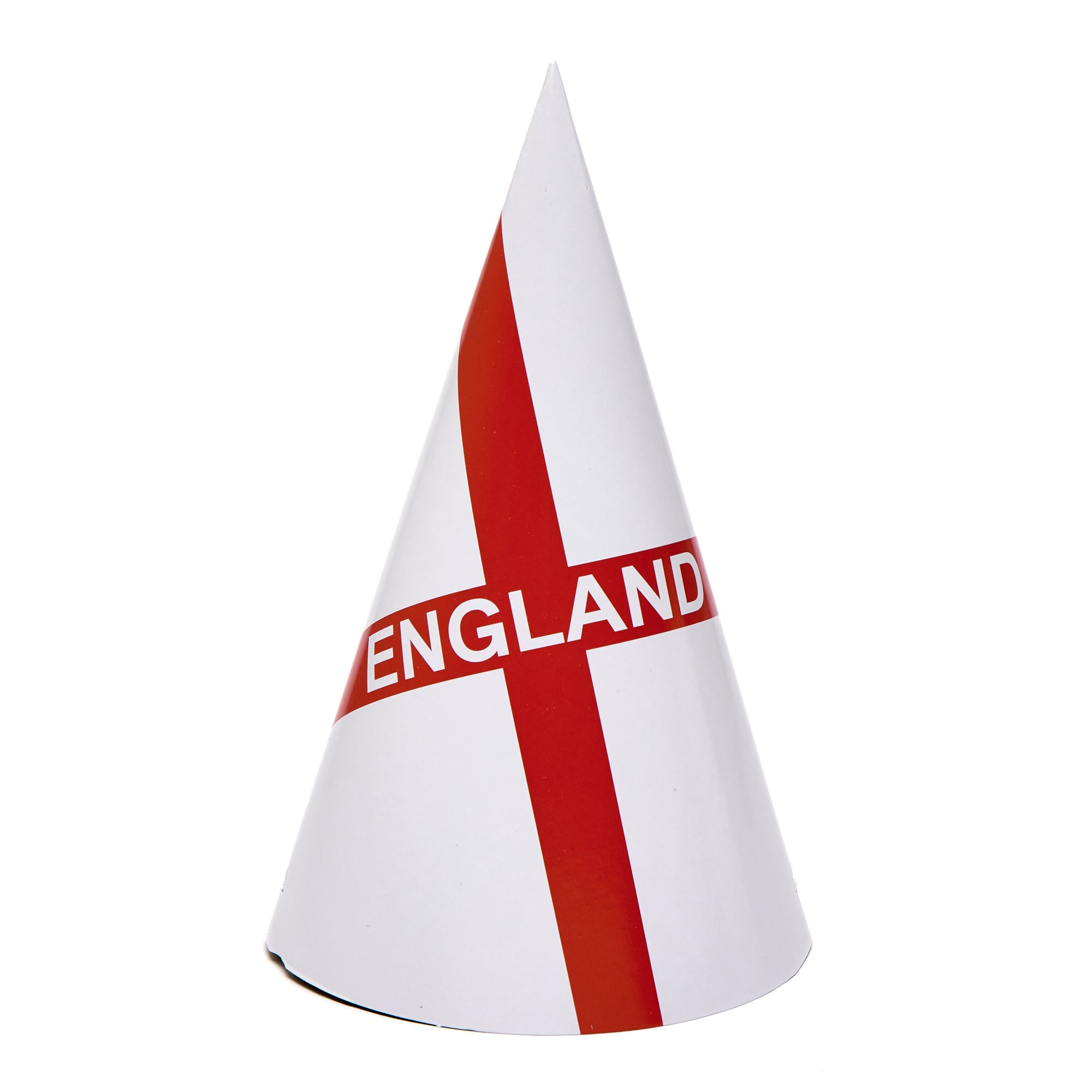 England Party Hats - Pack of 6