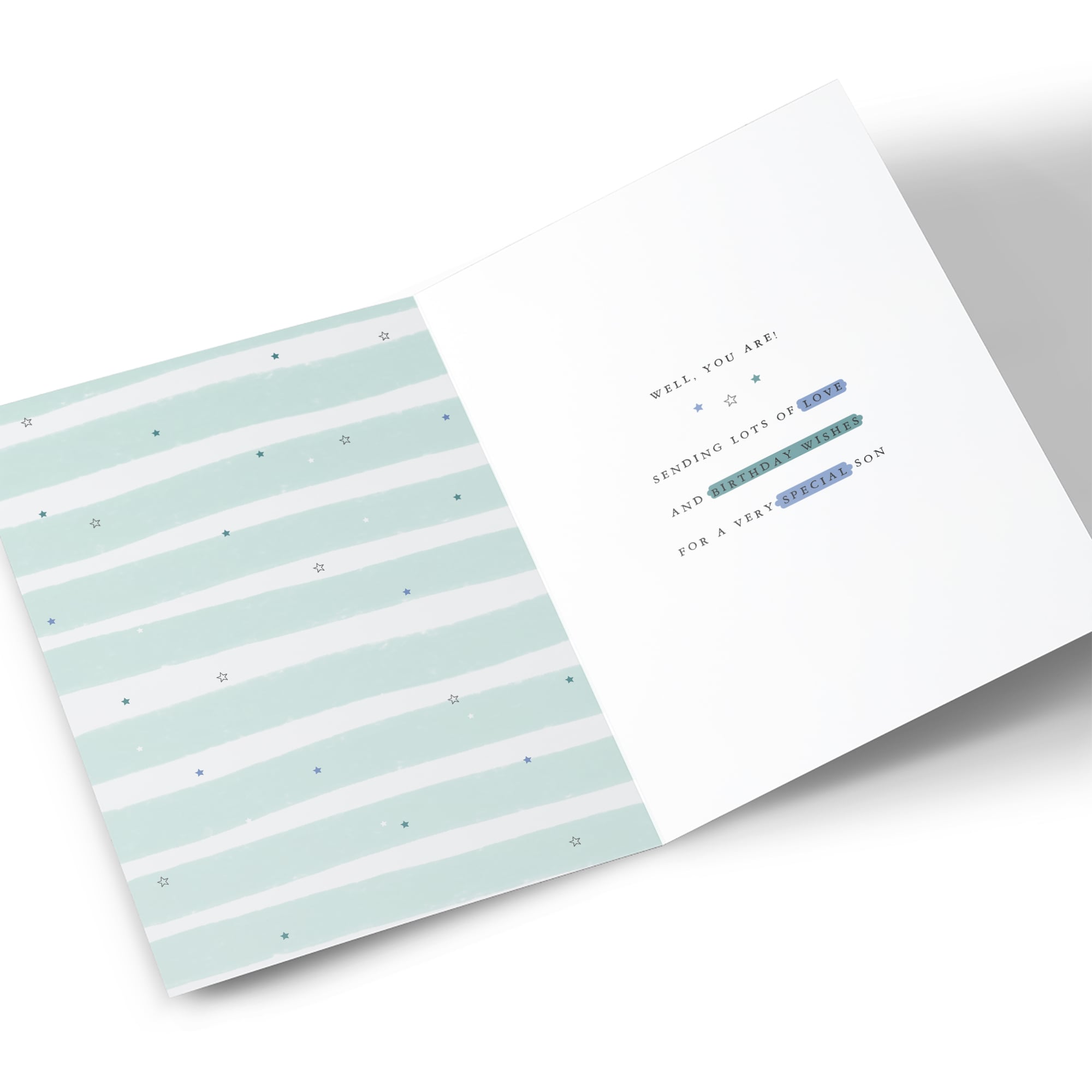 Birthday Card - You Are Something Special, Son