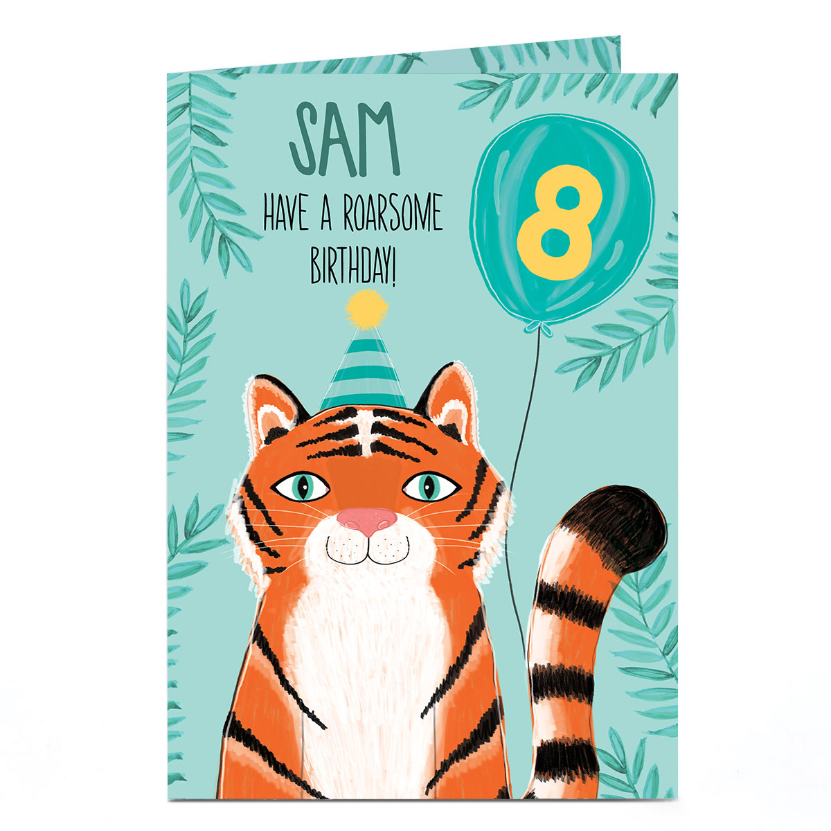 Personalised Any Age Birthday Card - Roarsome Birthday