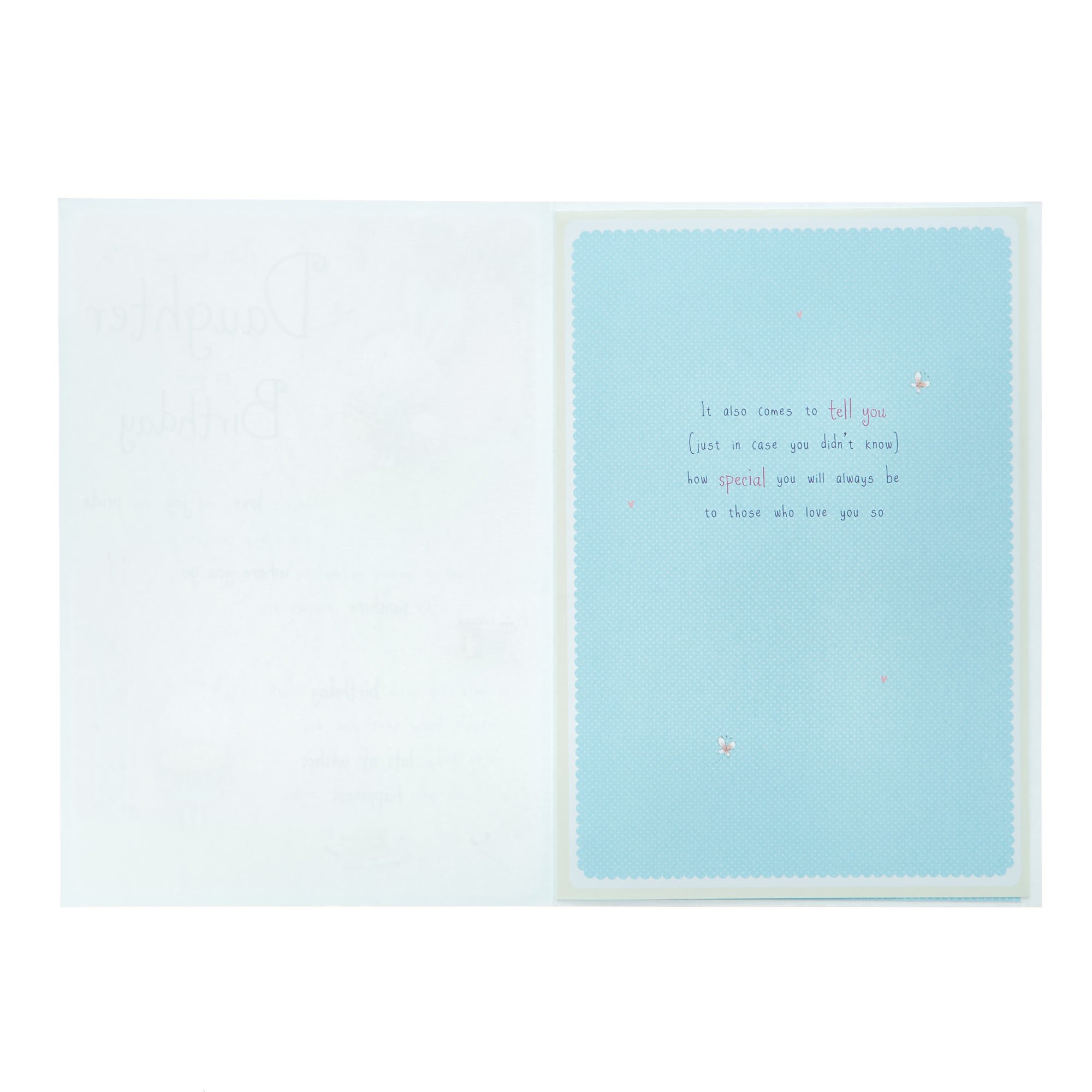 Birthday Card - Daughter Bunnies