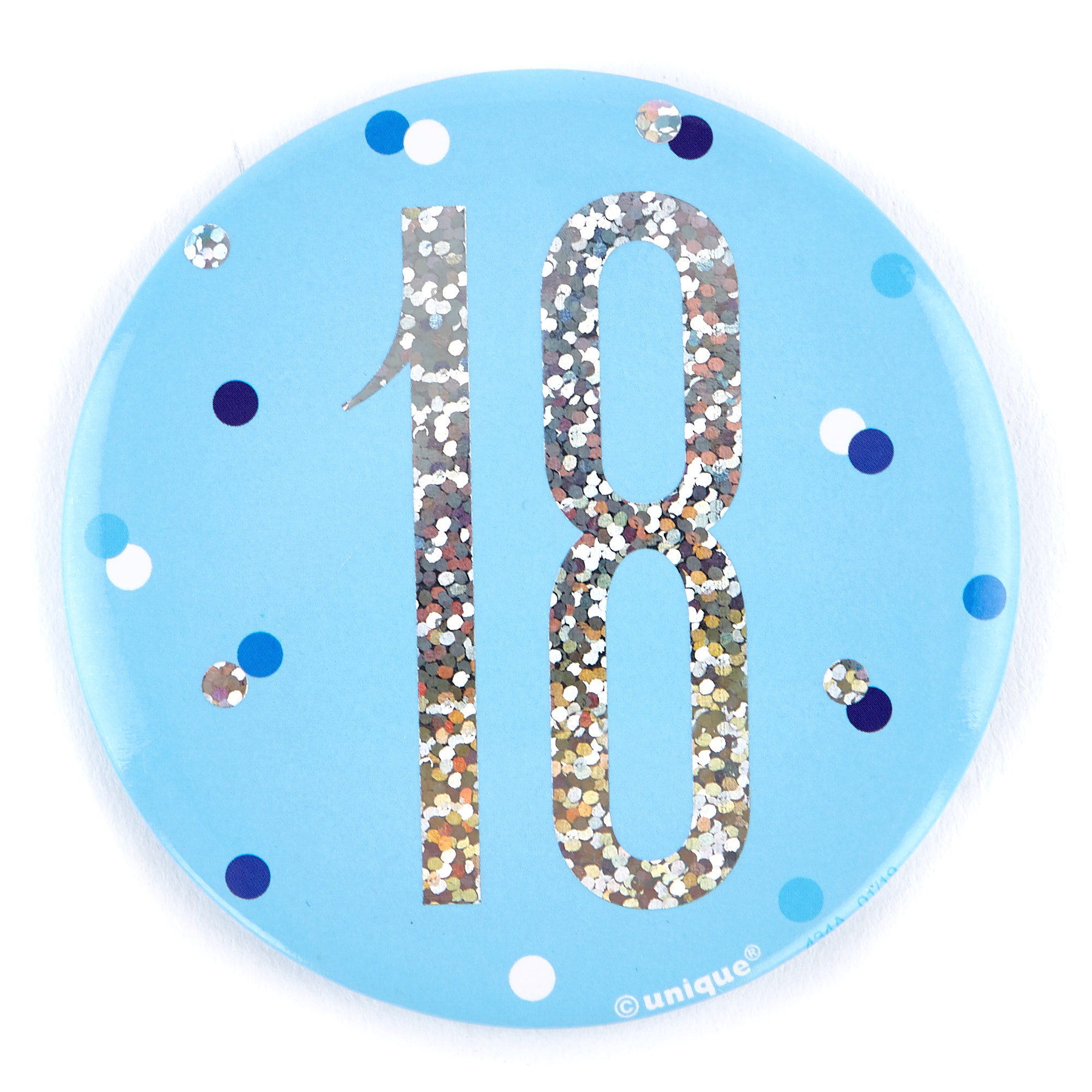 Blue 18th Birthday Party Accessories Kit - 11 Pieces 