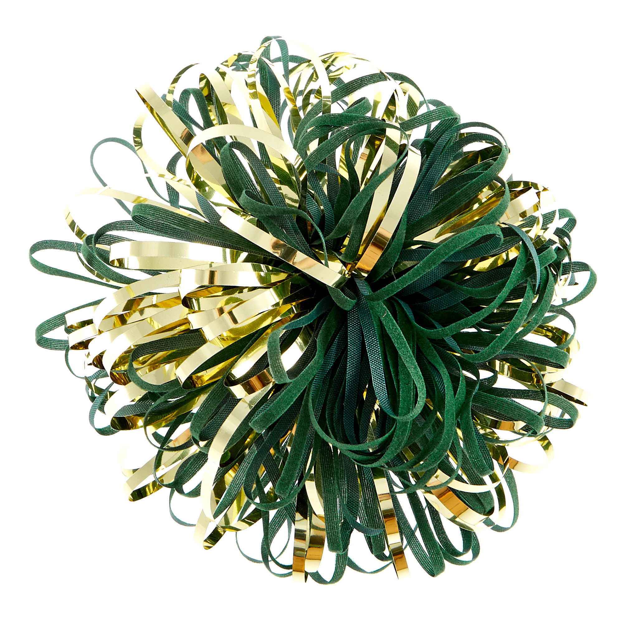Luxury Green & Gold Gift Bow 