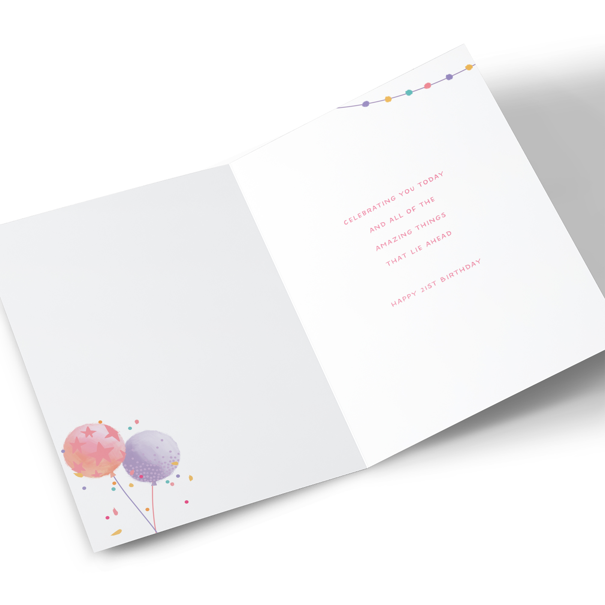 21st Birthday Card - So Special and Only Getting Started, Granddaughter