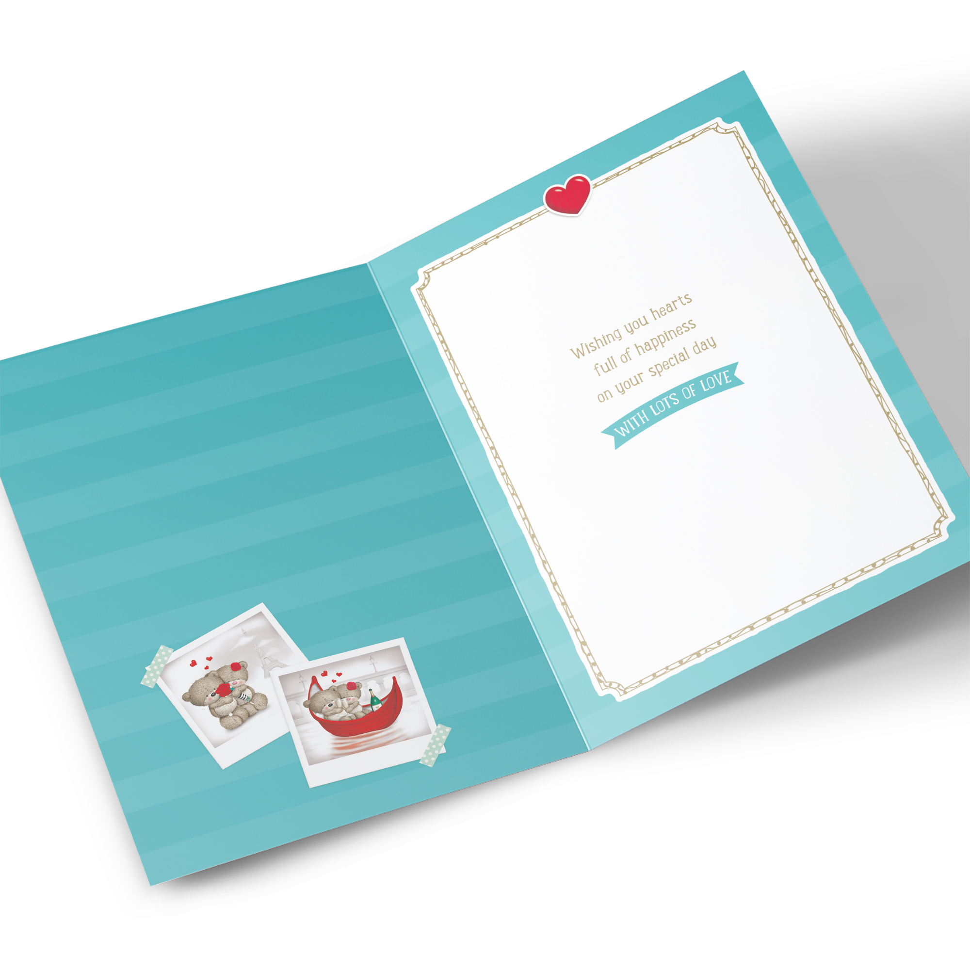 Hugs 50th Anniversary Card - Golden Anniversary, 50 Happy Years