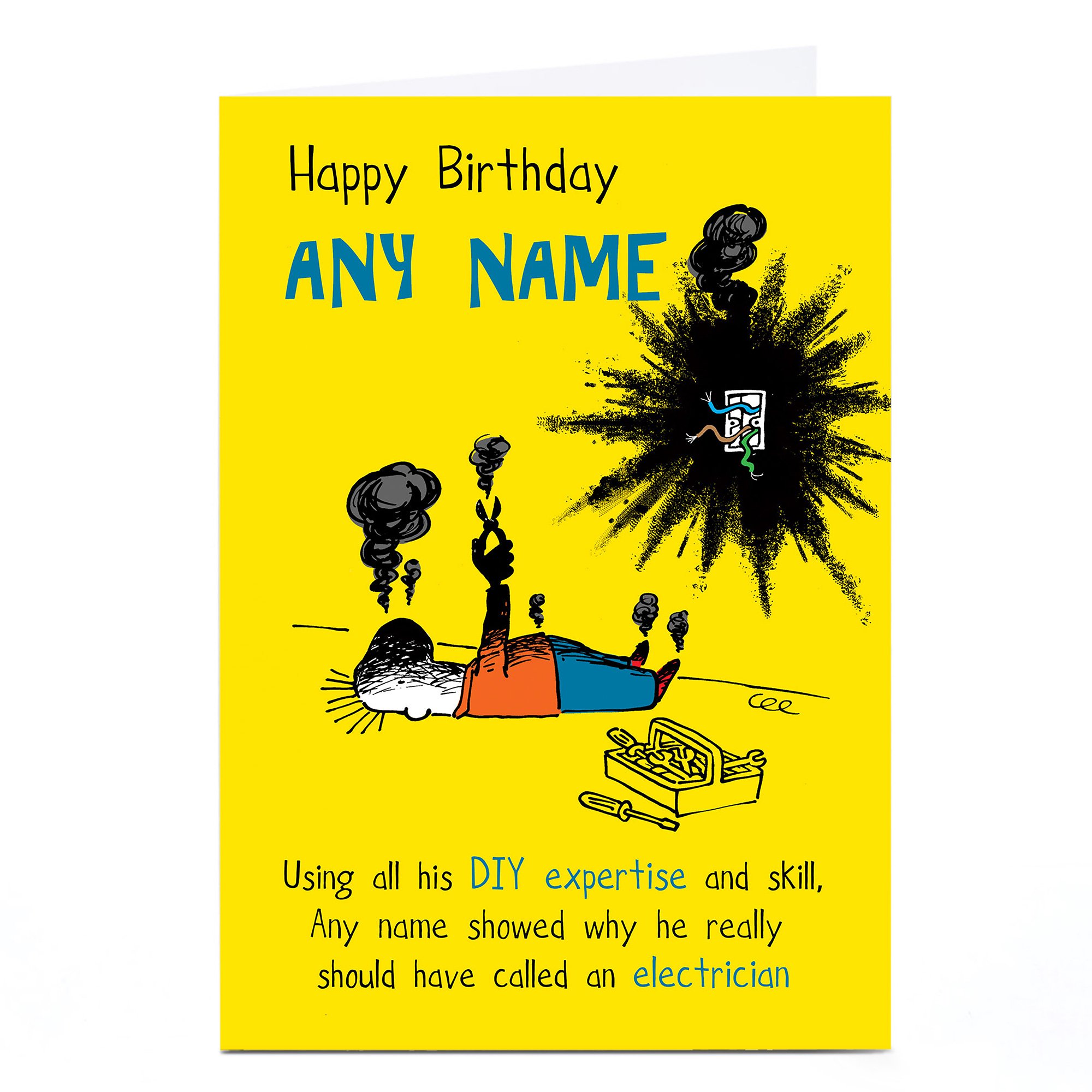 Personalised Birthday Card - DIY Expertise