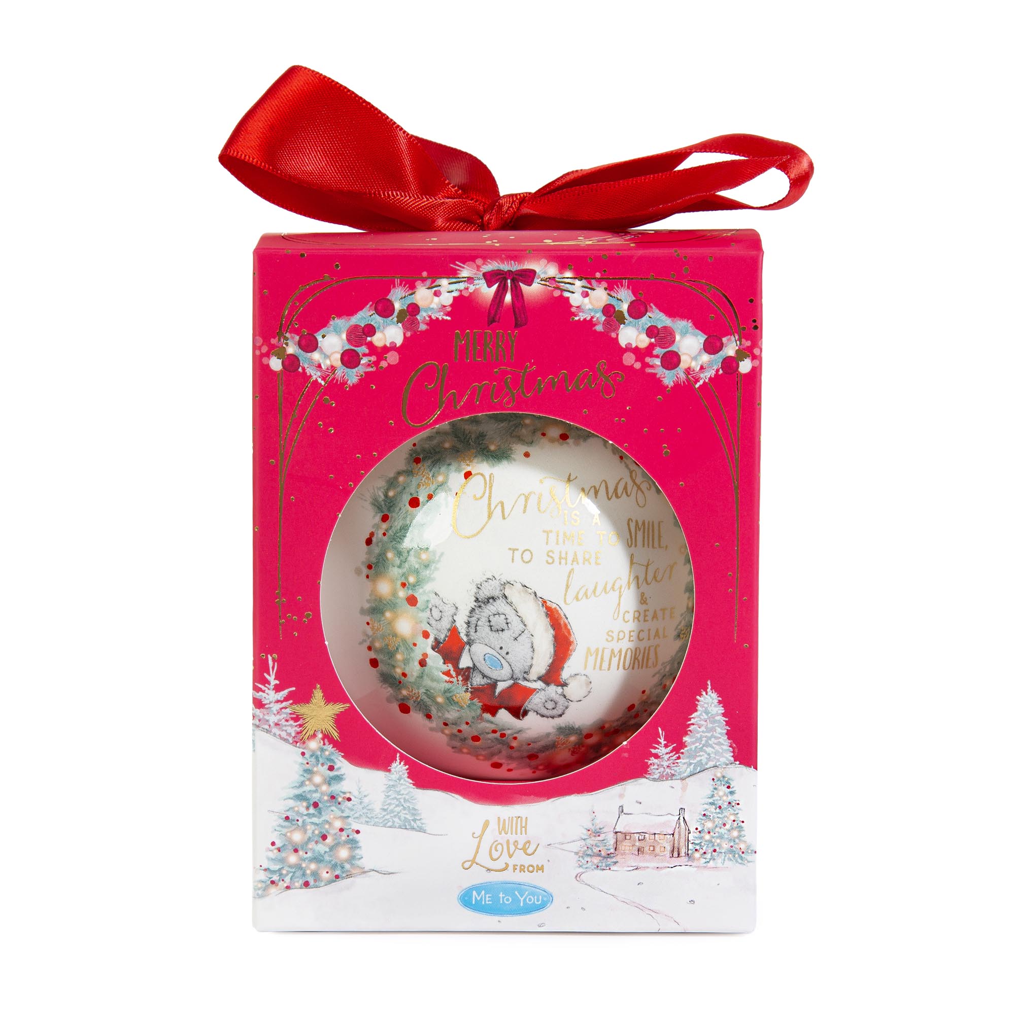 Tatty Teddy Laughter & Special Memories Bauble