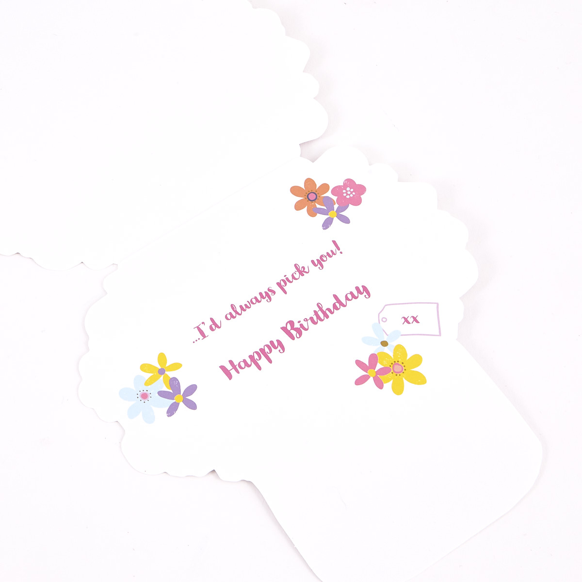 Boutique Collection Birthday Card - Gran Flowers