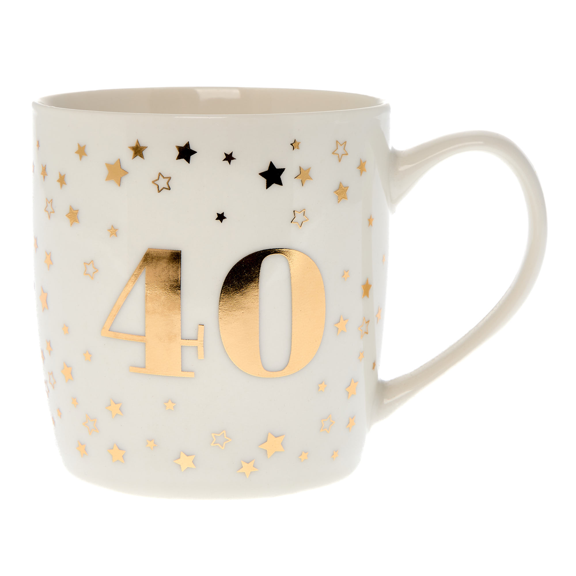 Blue & Gold 40th Birthday Mug In A Box