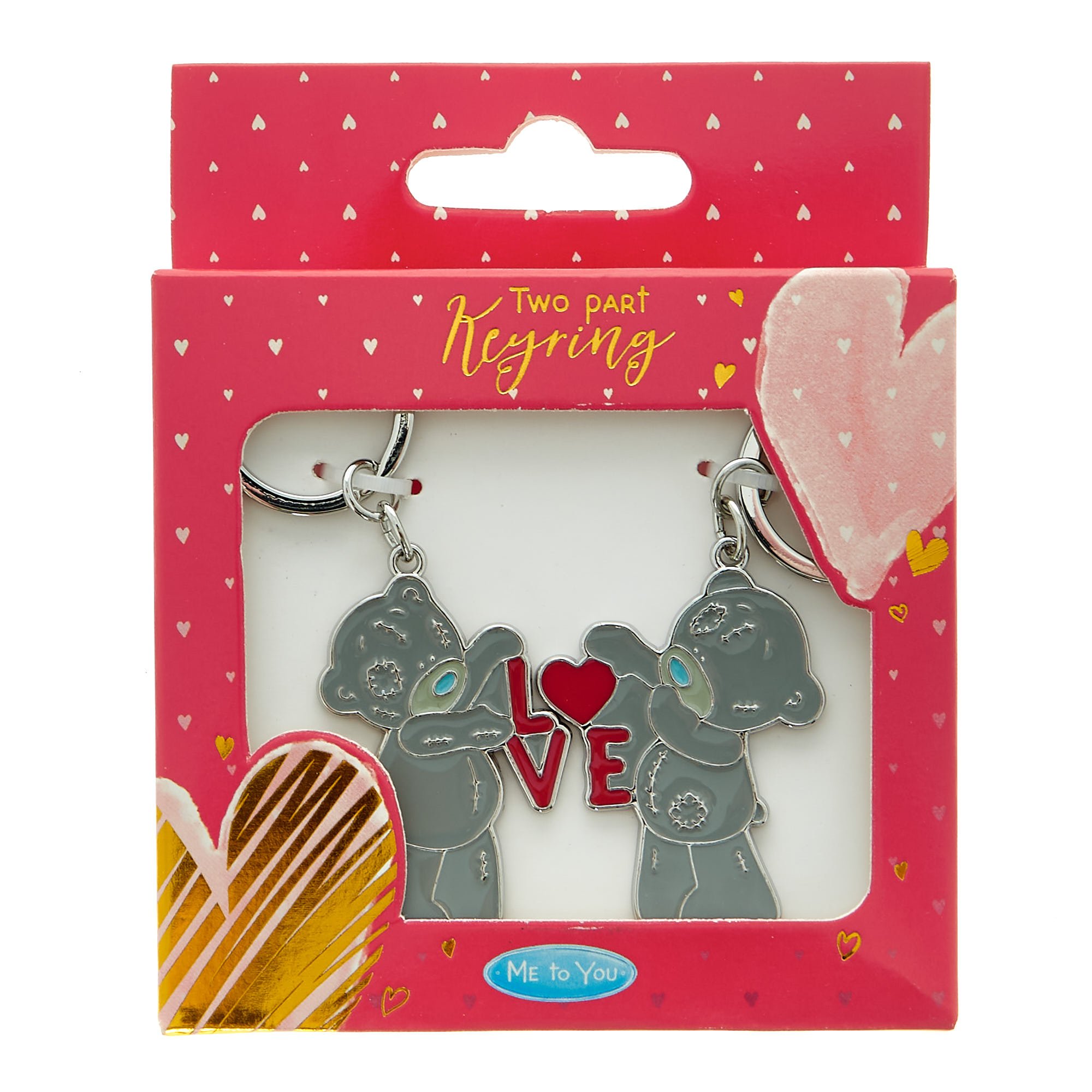 Met To You Two-Part Keyring Set