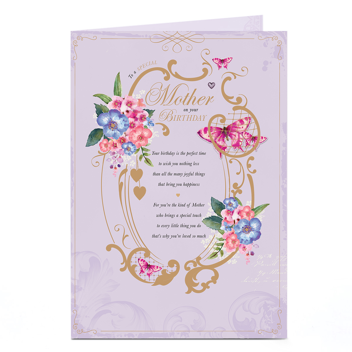 Birthday Card - Joyful Things, Mother