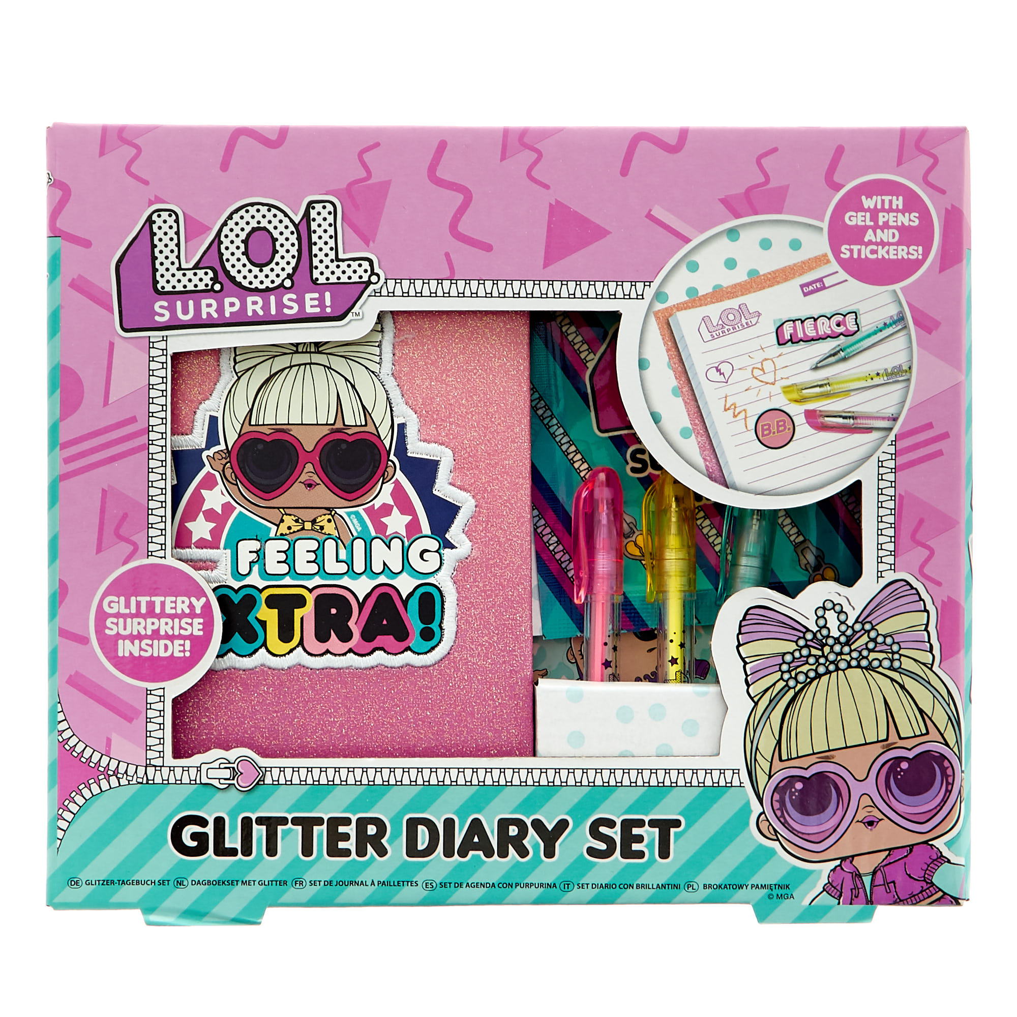L.O.L. Surprise! Glitter Diary Set