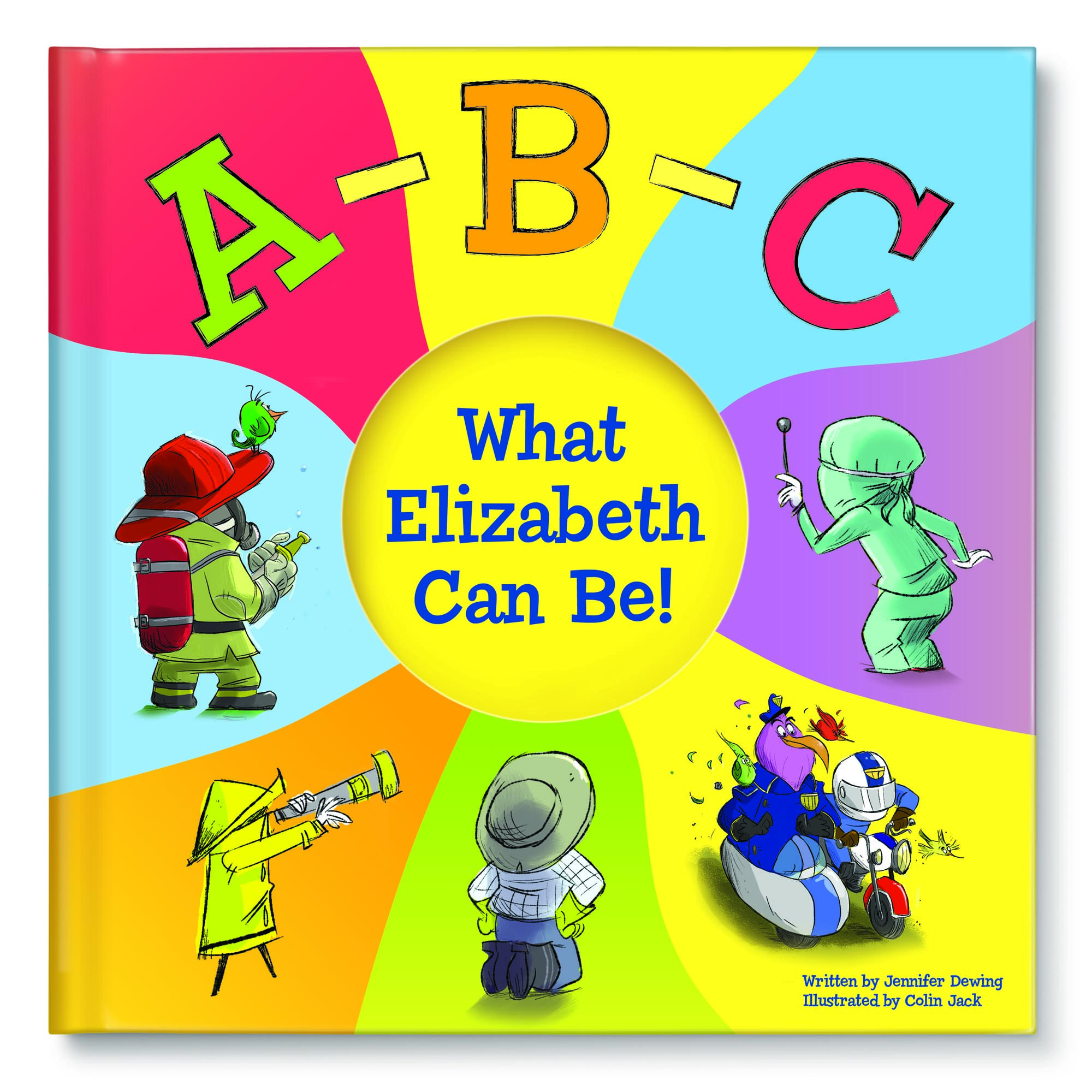 A-B-C What I Can Be Softcover Personalised Book