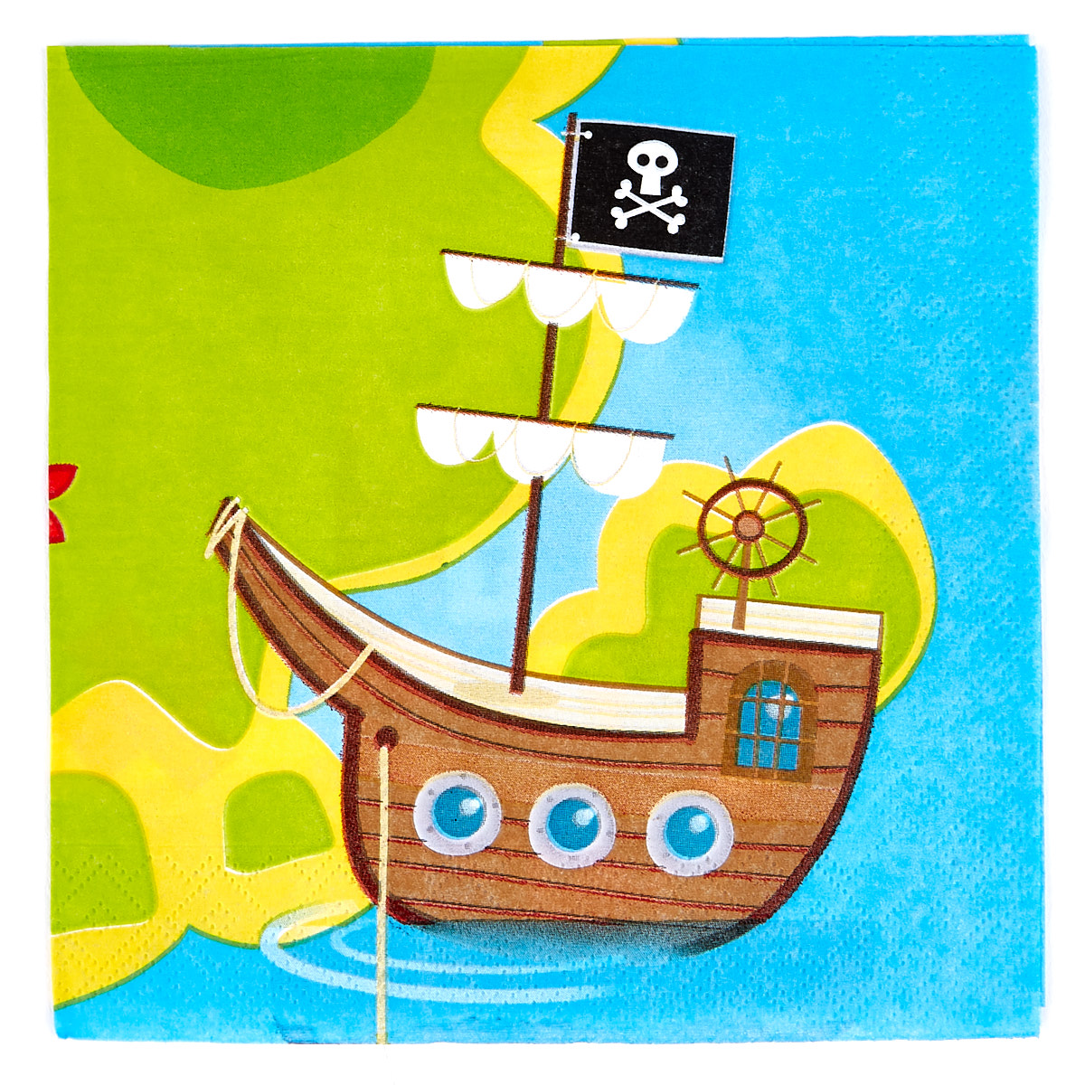 Pirate Party Tableware Bundle - 16 Guests