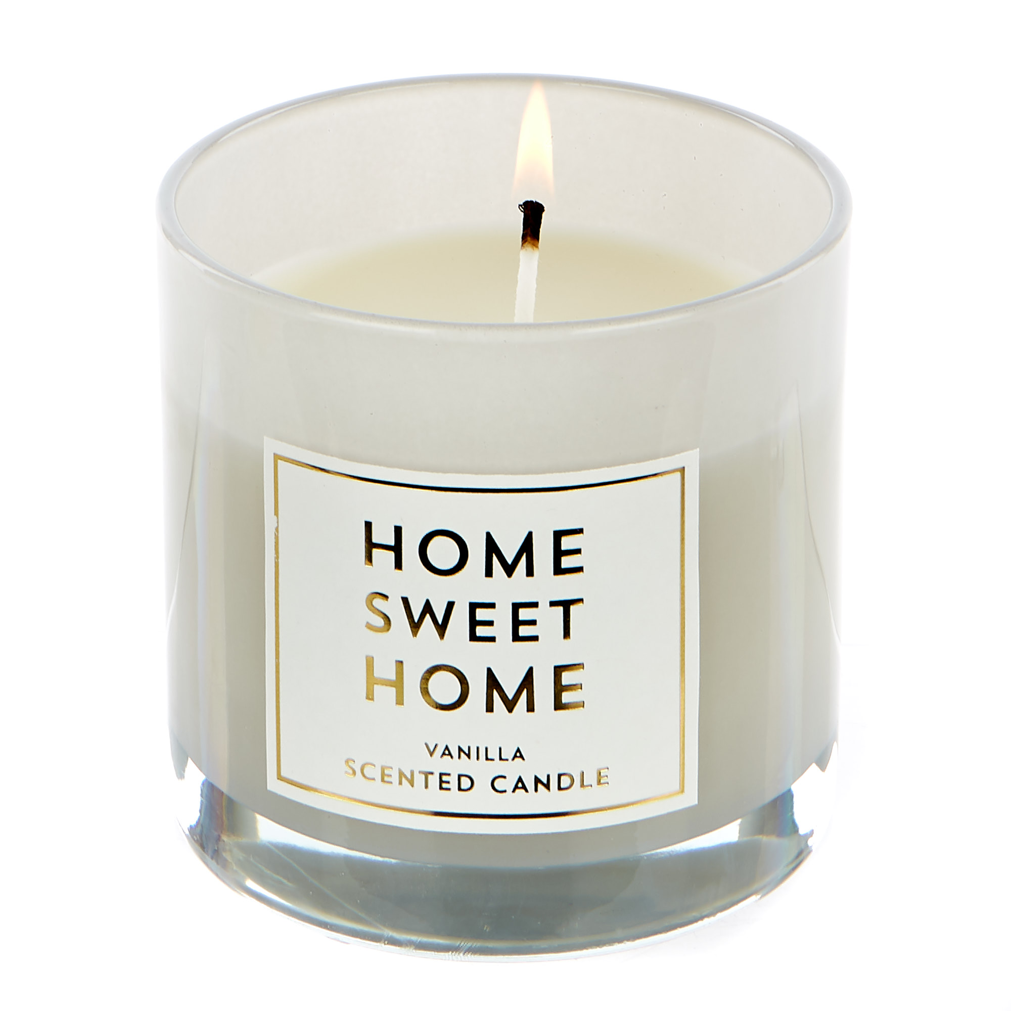 Buy Home Sweet Home Vanilla Scented Celebration Candle for GBP 4.99