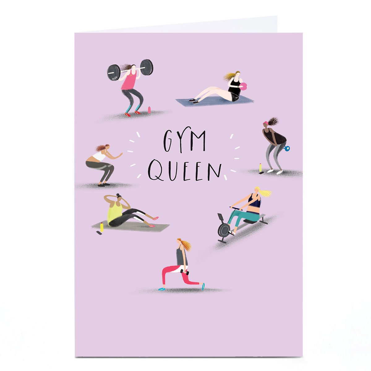 Personalised Card - Gym Queen
