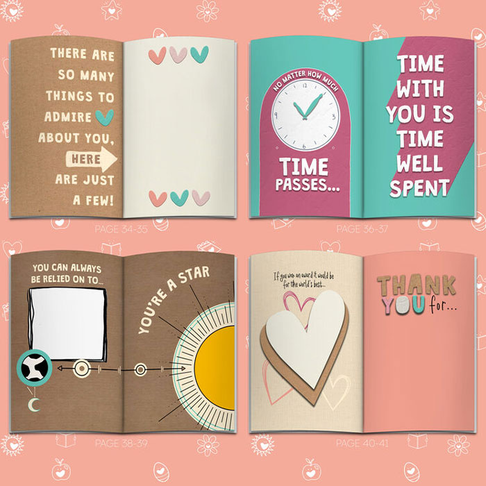 Fill in Your Words for Stepmum A5 Personalised Book