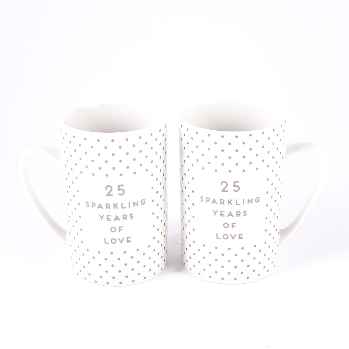 Silver Wedding Anniversary Mugs