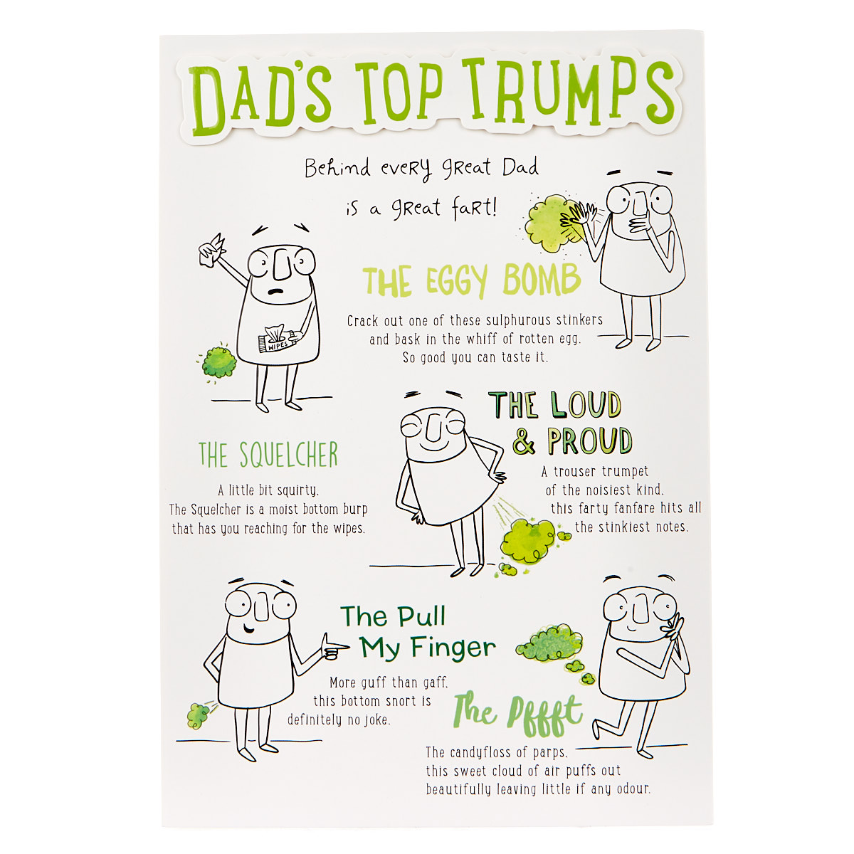 Father's Day Card - Dad's Top Trumps