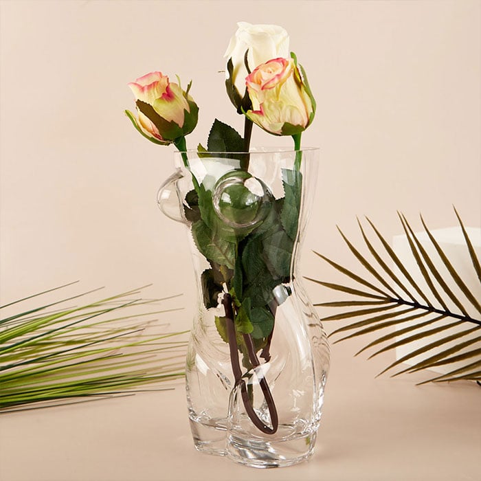 Cheeky Torso Glass & Ornament